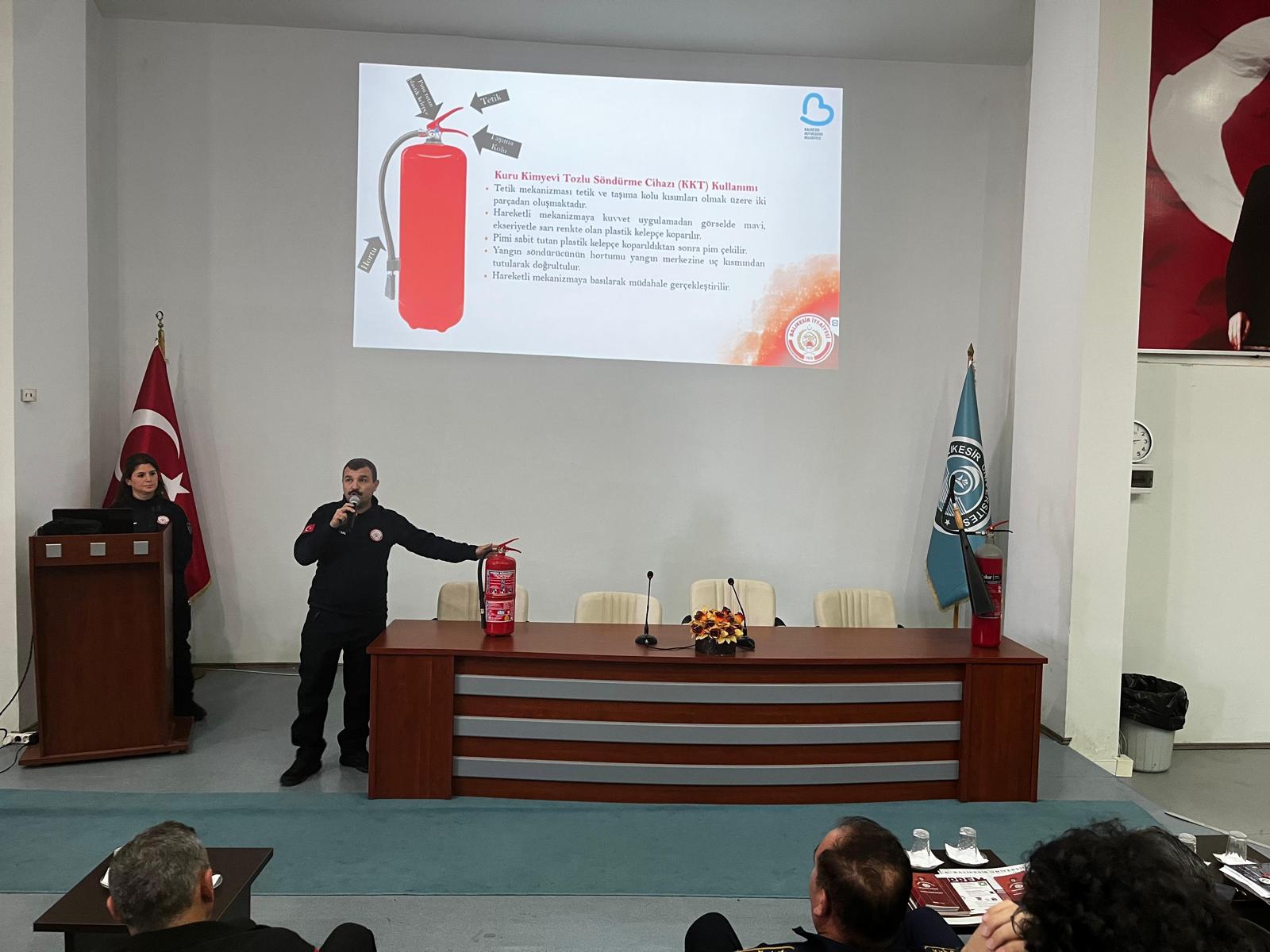 Fire Safety Training was Organized for Our Students. 5