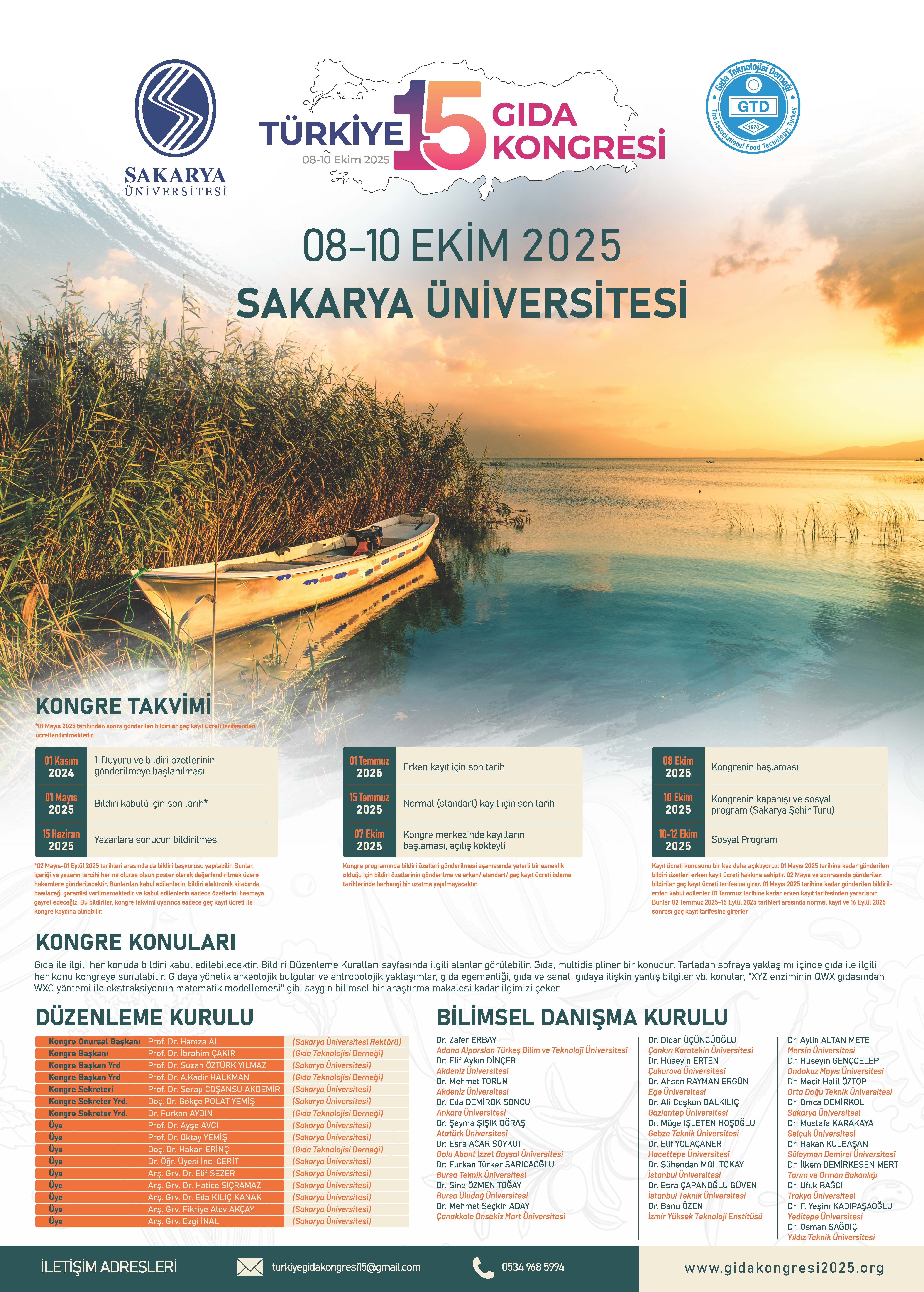 Türkiye 15. Gıda Kongresi