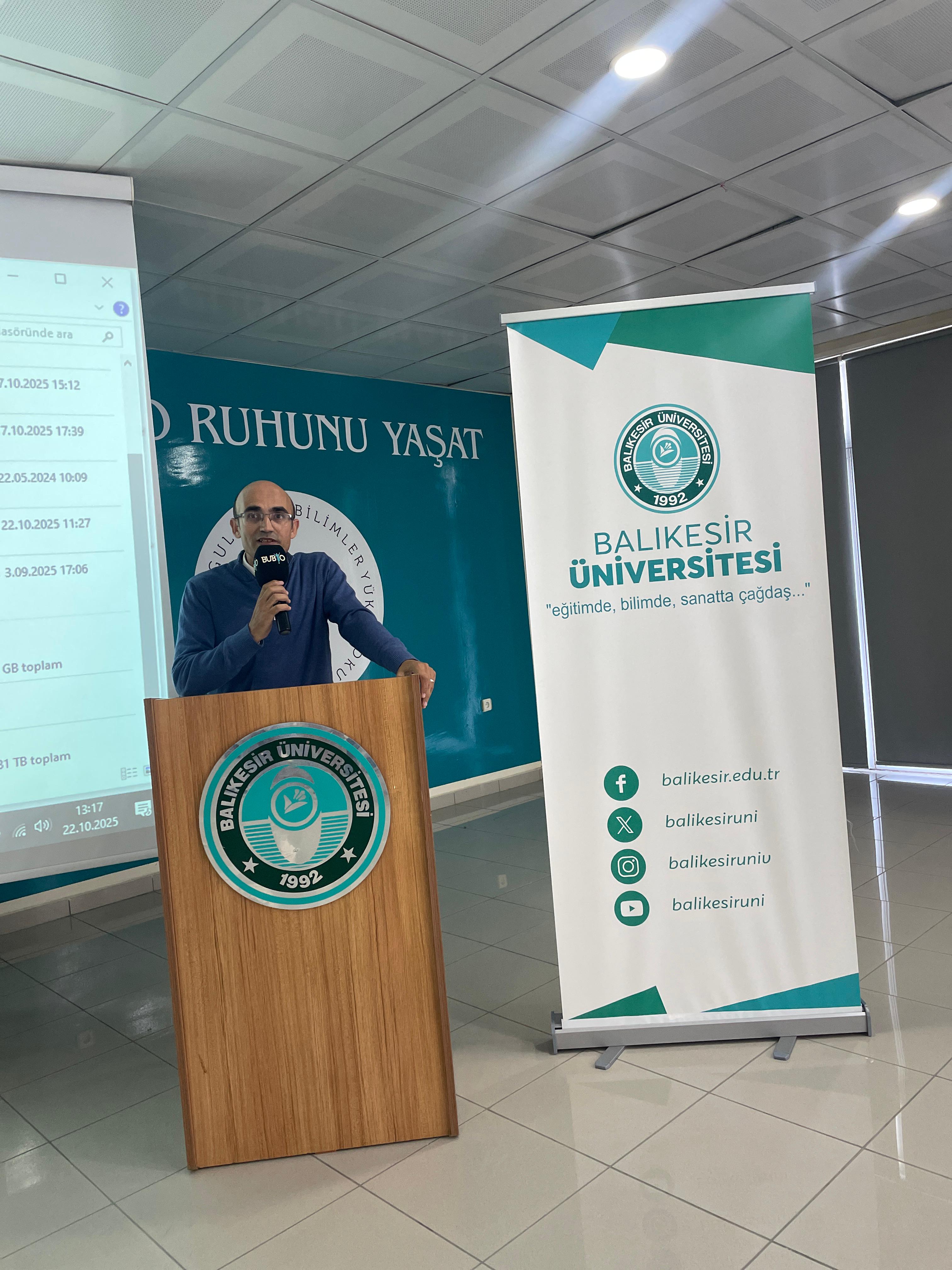 Burhaniye MYO’da TÜBİTAK 2209 Proje Eğitimi Düzenlendi