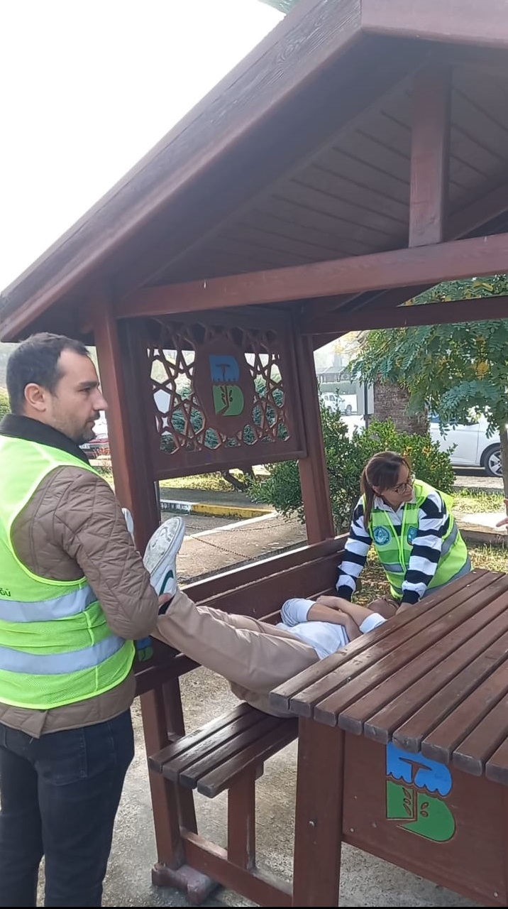 Üniversitemizde Acil Durum Tatbikatı Gerçekleştirildi 4