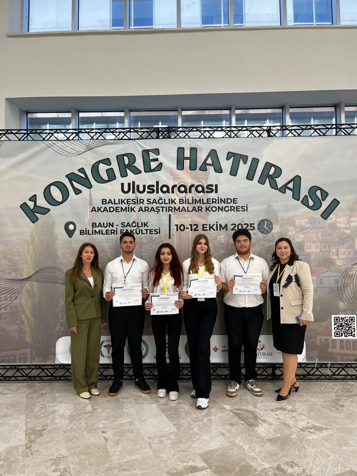 The Balıkesir Congress on Academic Research in Health Sciences was held between October 10-12 Aralık, 2025 1