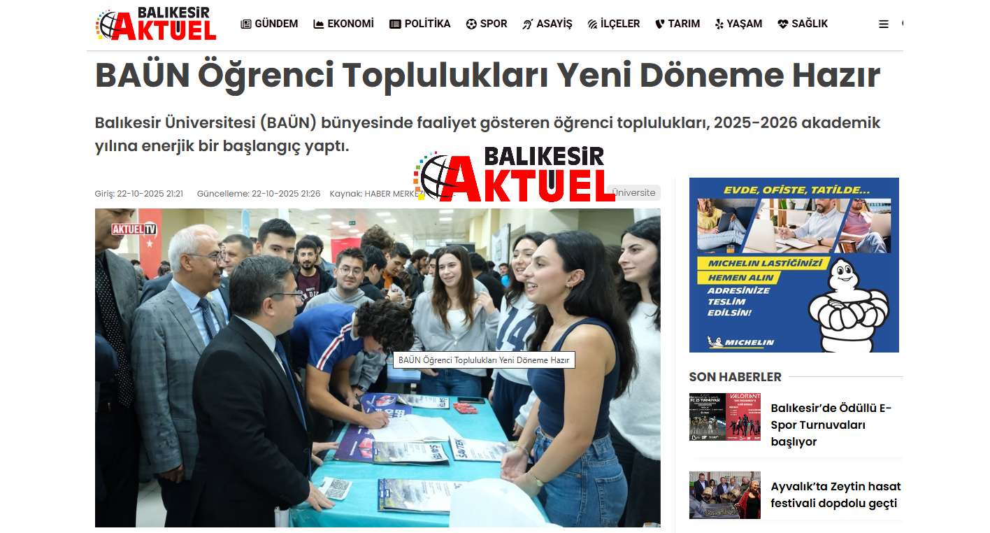 BAÜN Öğrenci Toplulukları Yeni Döneme Hazır