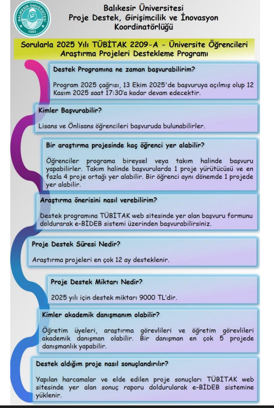 Yüksekokulumuzda TÜBİTAK 2209-A - Üniversite Öğrencileri Araştırma Projeleri Destekleme Programı Bilgilendirme Semineri Gerçekleşti. 4