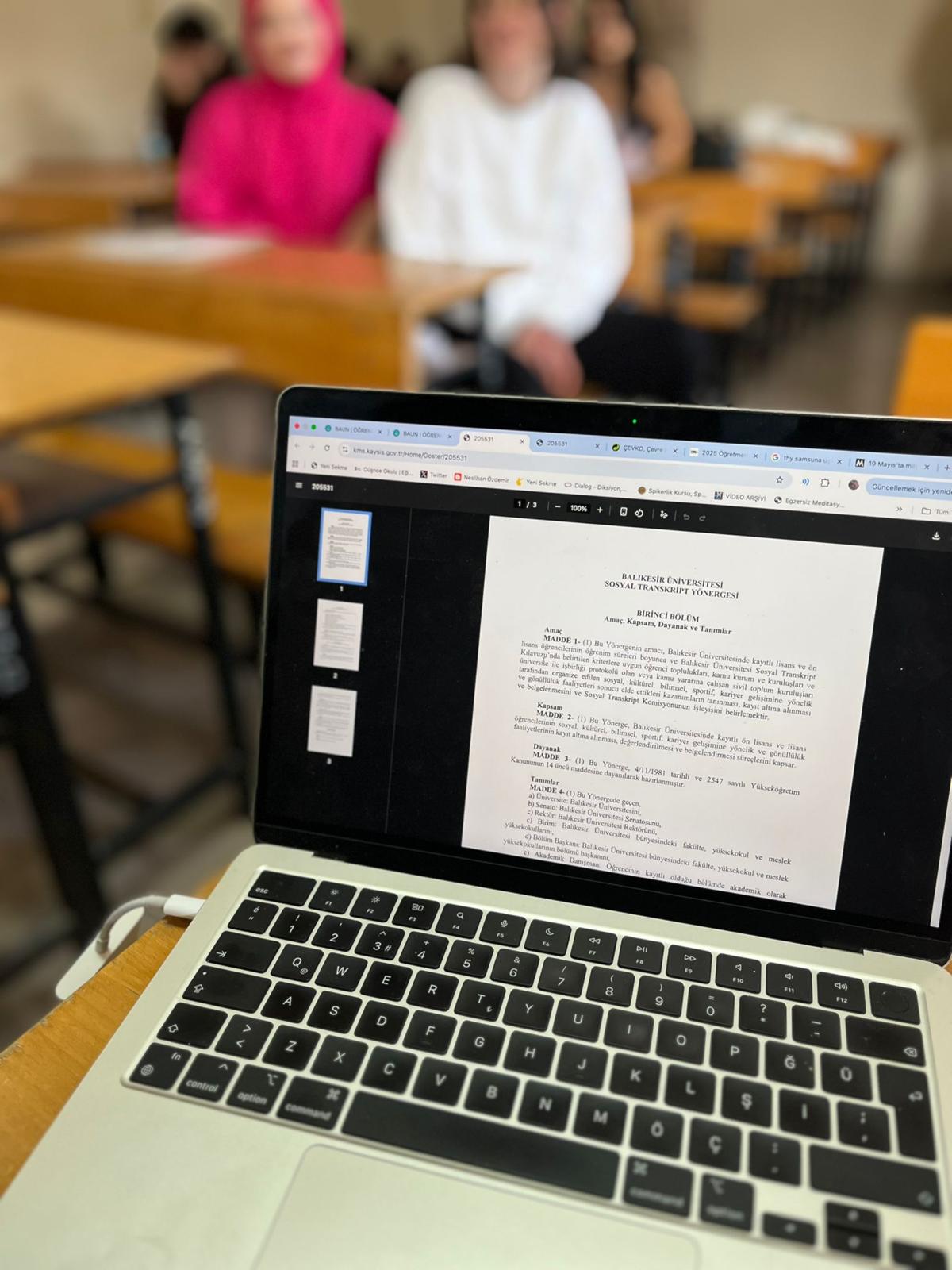 Social Transcript Information Session Held
