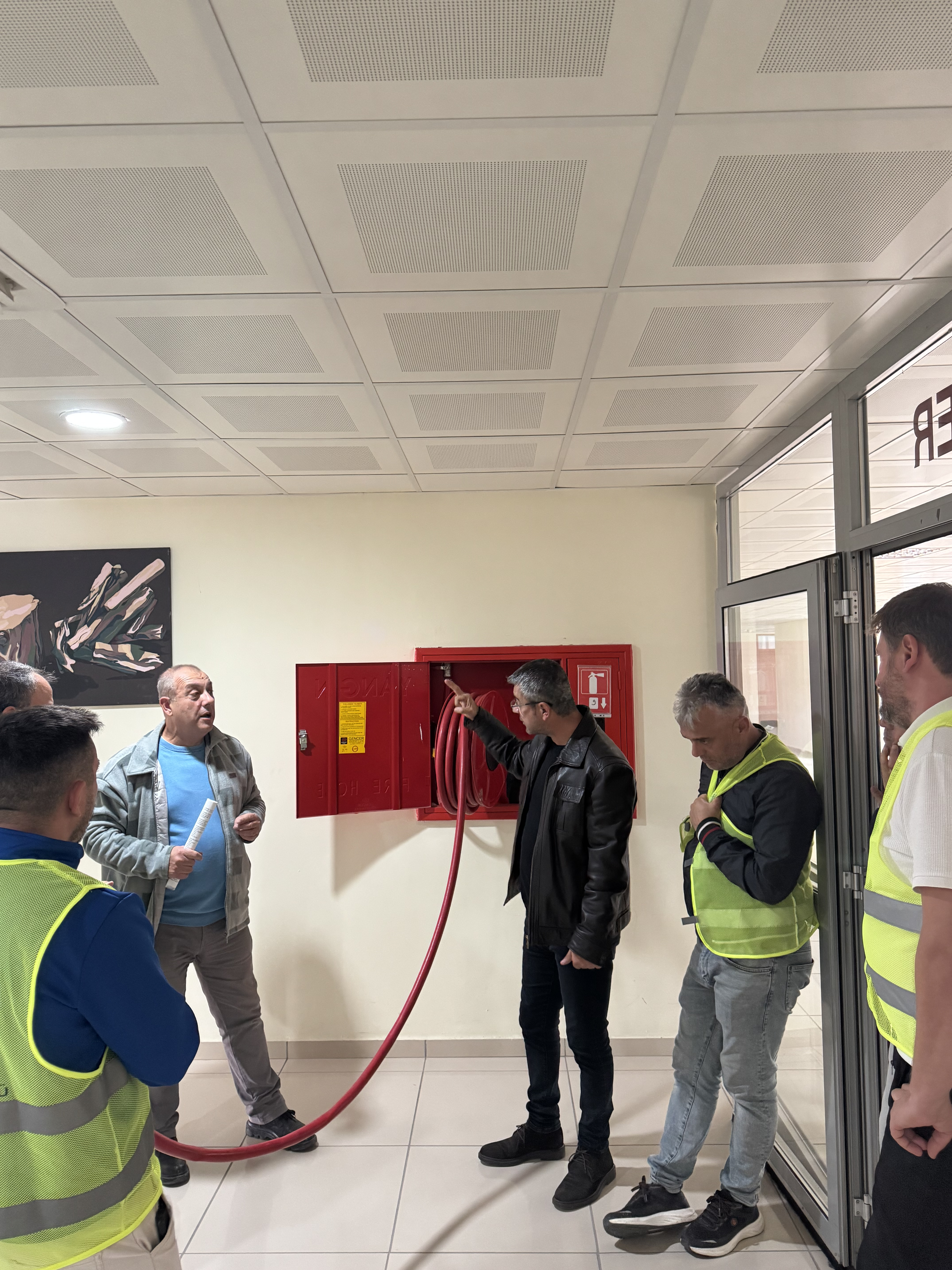 Deprem, Tahliye ve Yangın Söndürme Tatbikatı Gerçekleştirildi 8