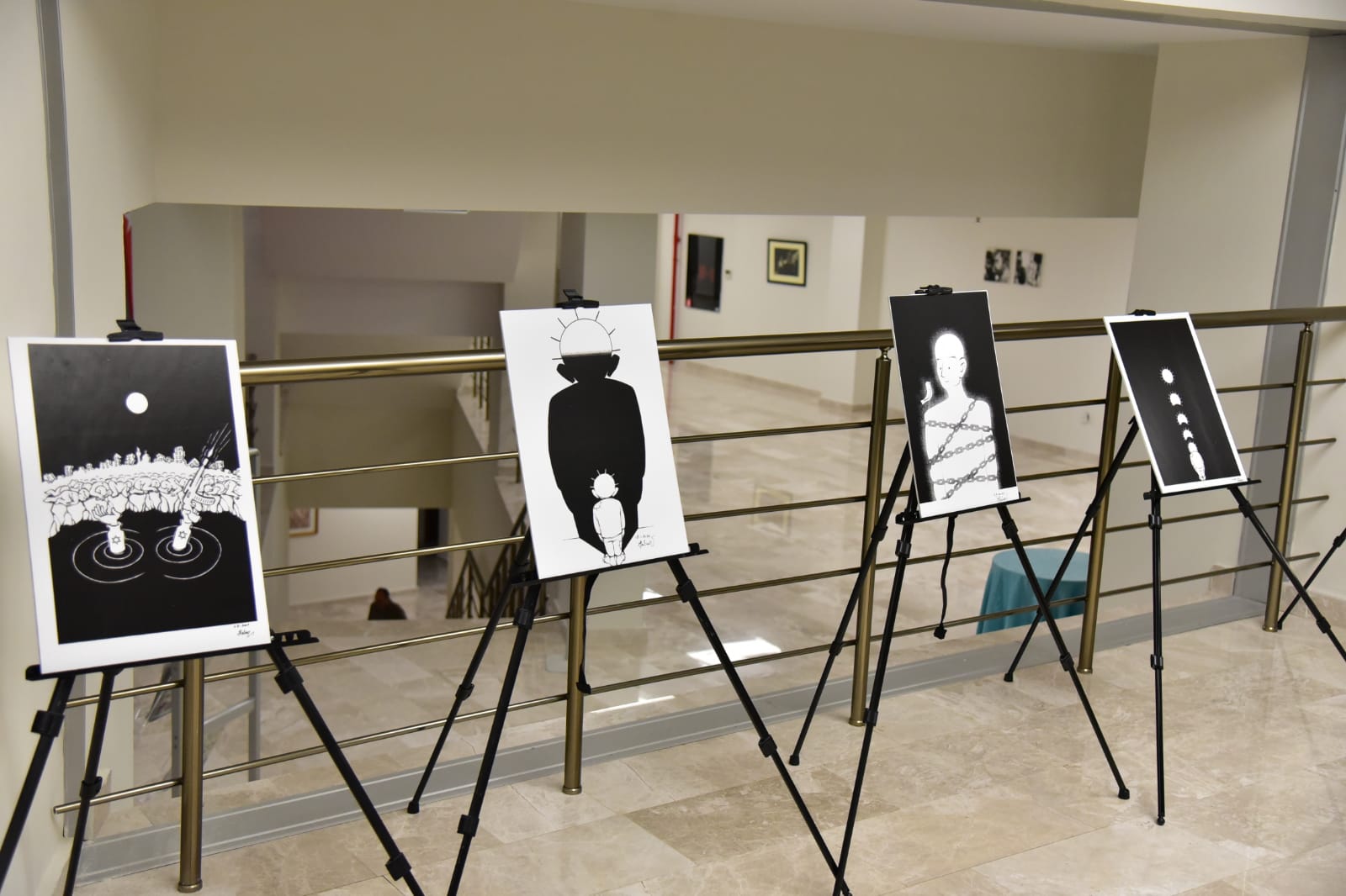 Balıkesir Üniversitesi Güzel Sanatlar Fakültesinden “Hasan Aycın: Filistin” Sergisi 7