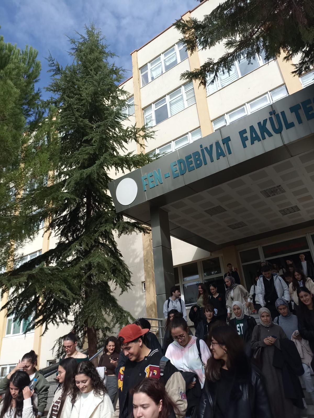 An Emergency Drill was Held in Our Faculty. 2
