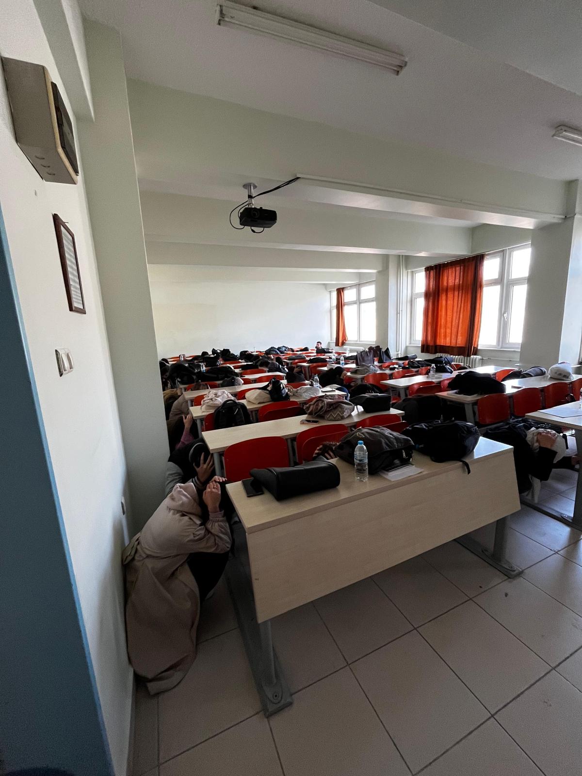 An Emergency Drill was Held in Our Faculty. 3