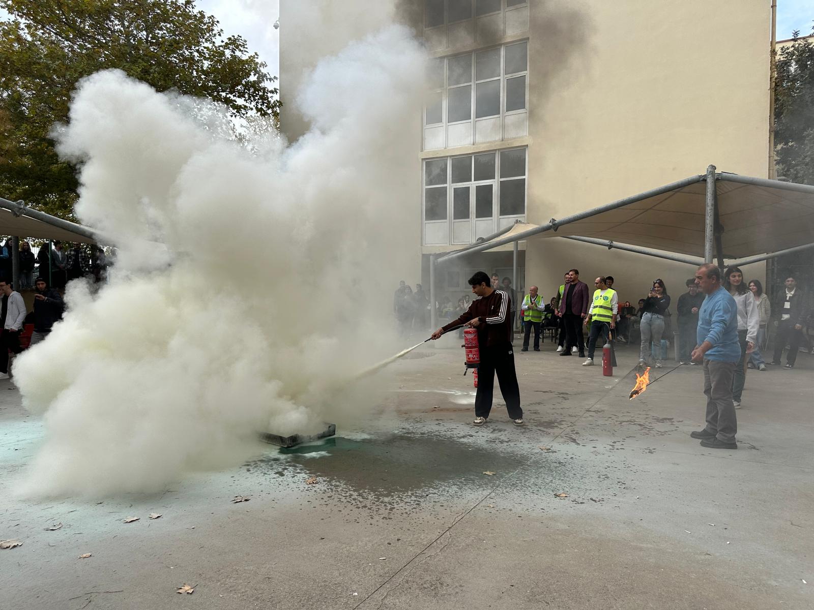An Emergency Drill was Held in Our Faculty. 5