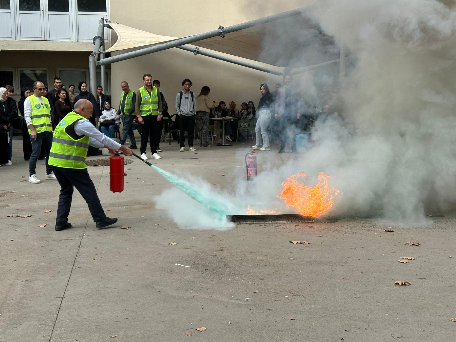 An Emergency Drill was Held in Our Faculty. 6