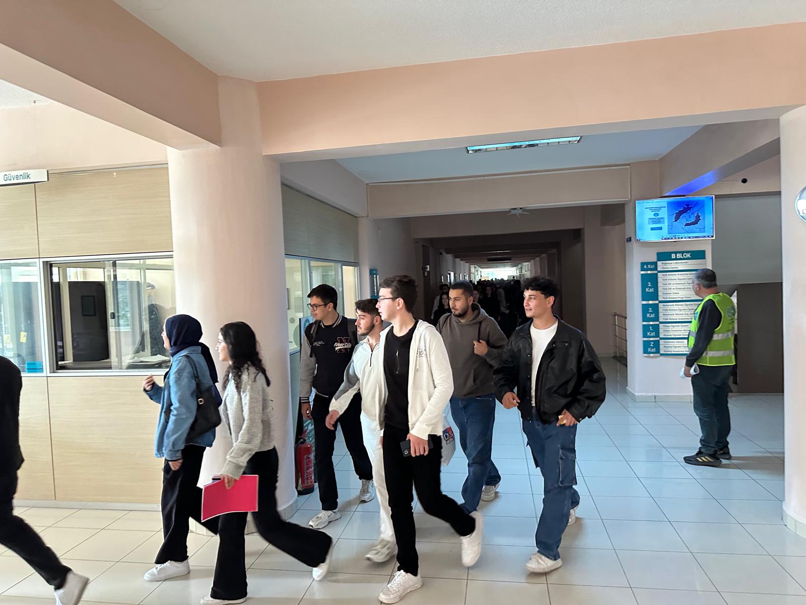 An Emergency Drill was Held in Our Faculty. 9