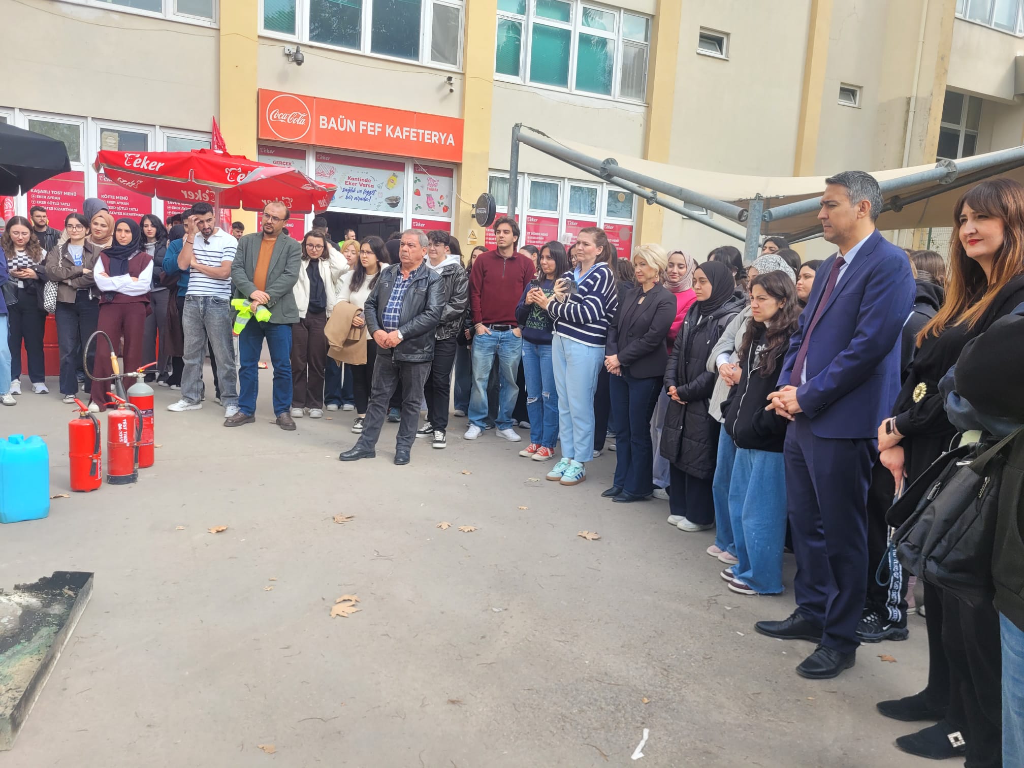 An Emergency Drill was Held in Our Faculty. 10
