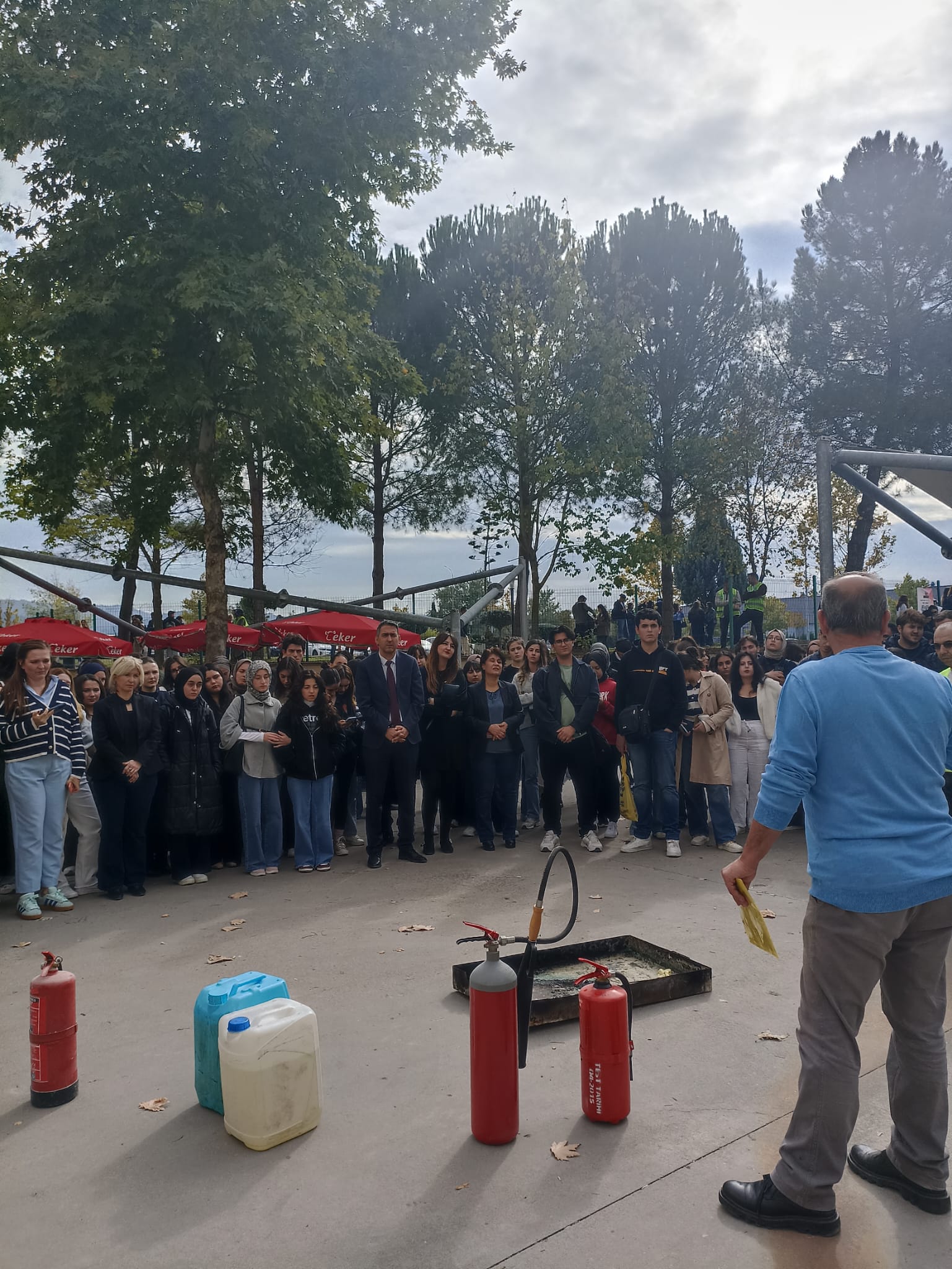 An Emergency Drill was Held in Our Faculty. 11