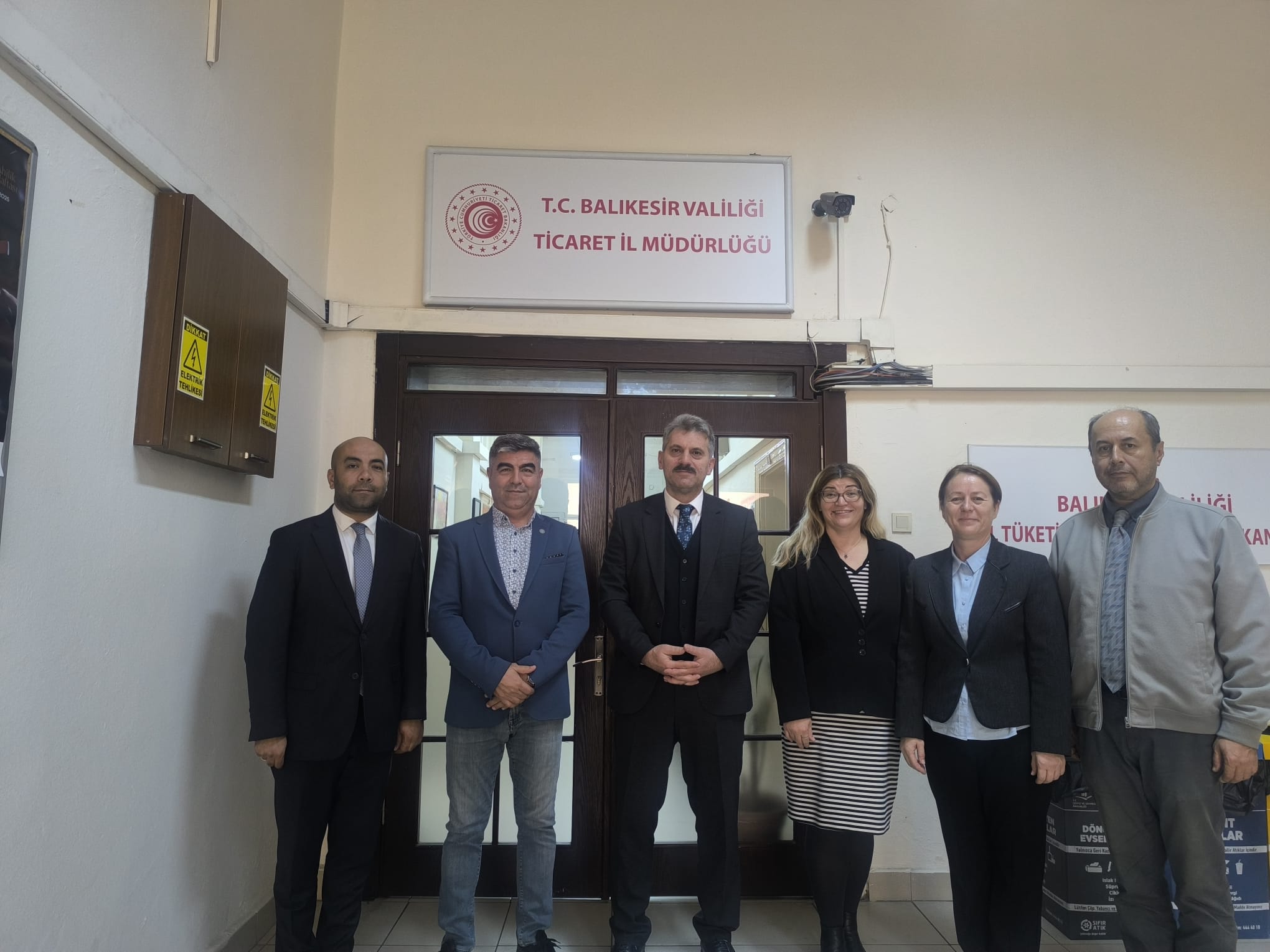 Balıkesir Ticaret İl Müdürlüğüne Ziyaret Gerçekleştirildi.