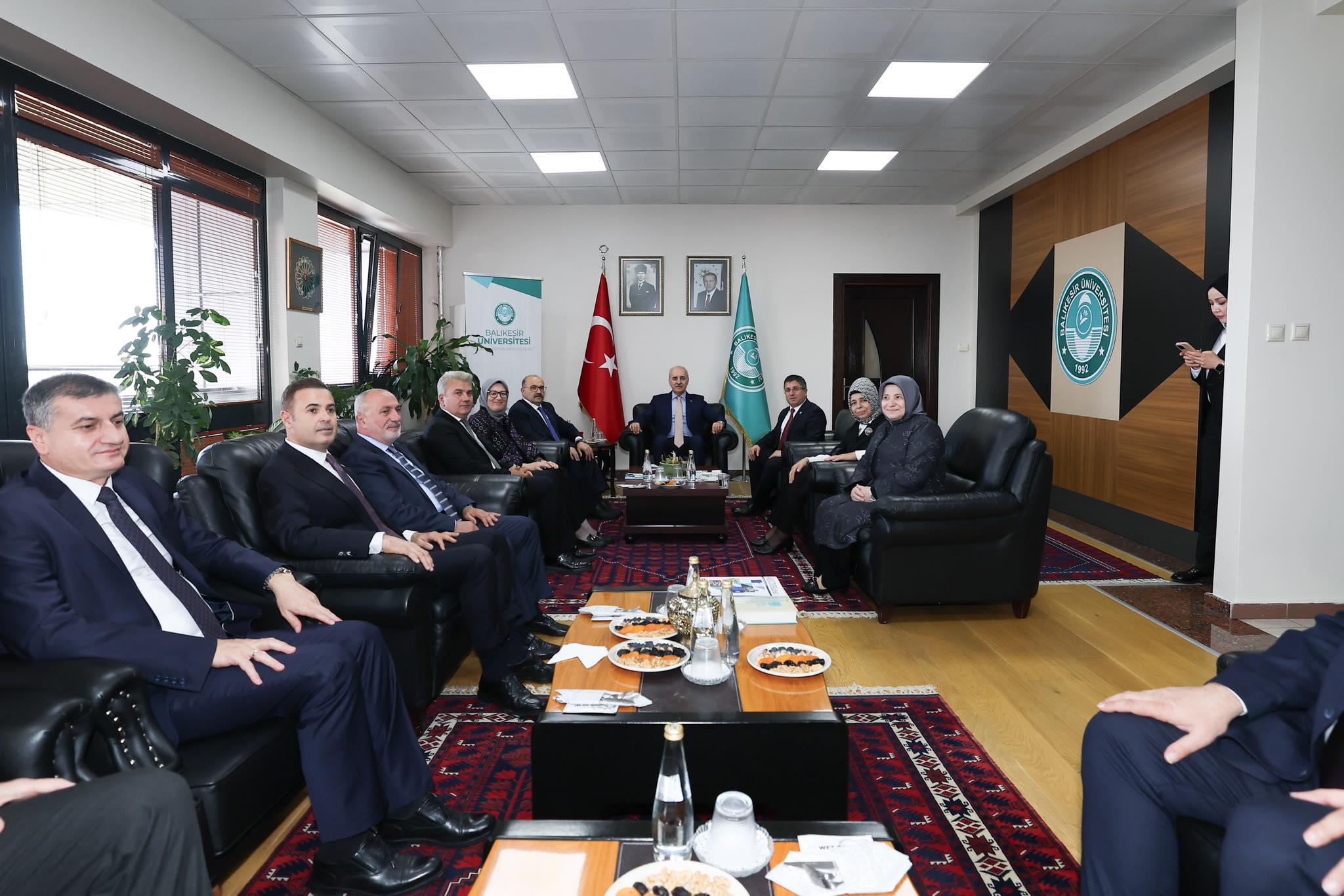 TBMM Başkanı Kurtulmuş, Balıkesir Üniversitesini Ziyaret Etti 4