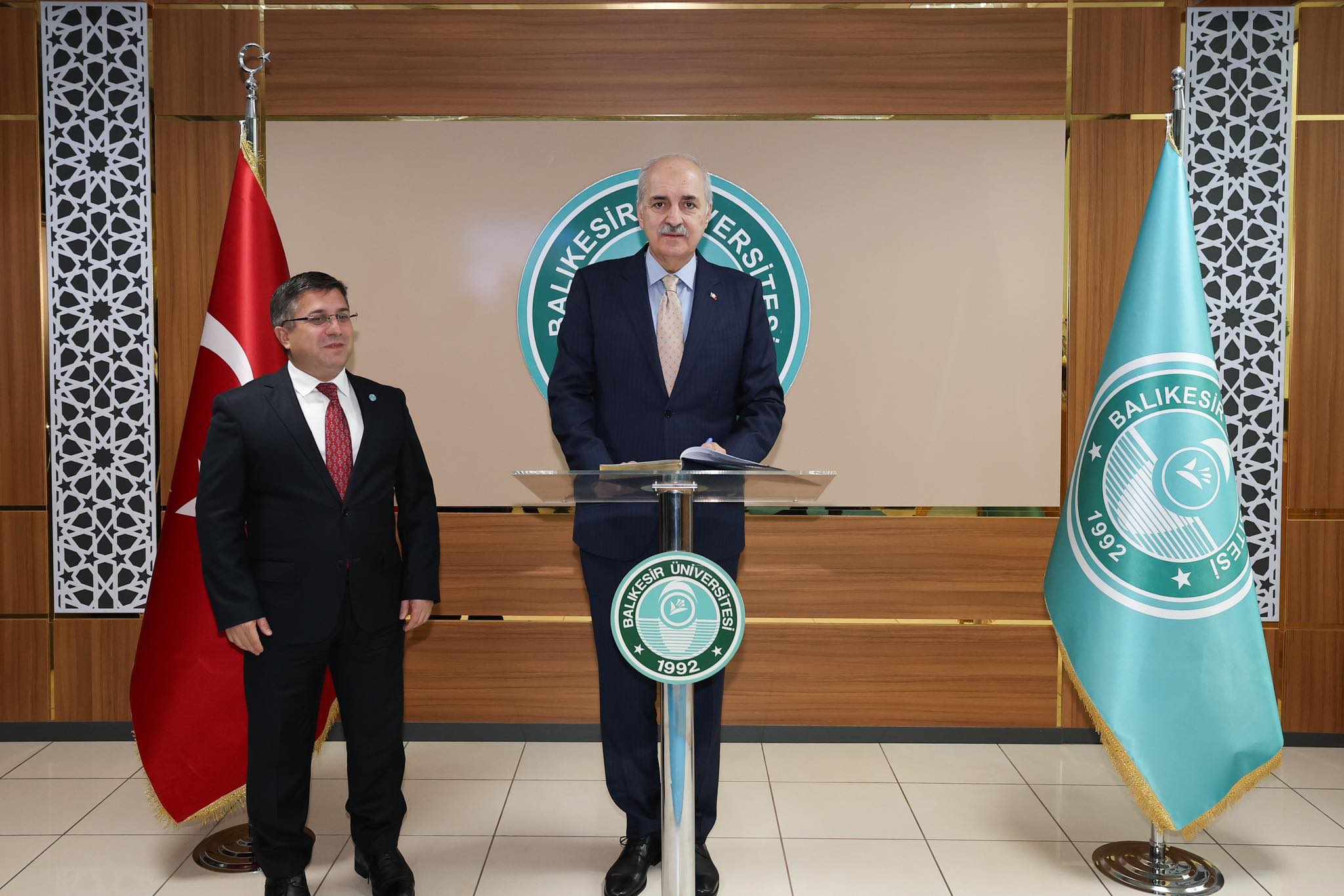 TBMM Başkanı Kurtulmuş, Balıkesir Üniversitesini Ziyaret Etti 6