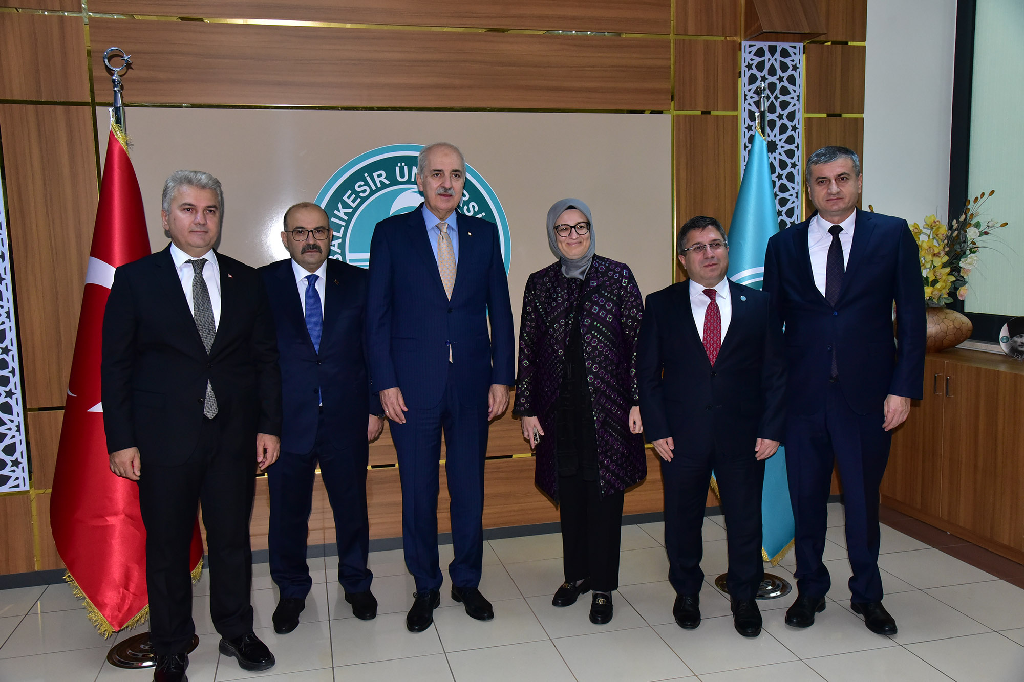 TBMM Başkanı Kurtulmuş, Balıkesir Üniversitesini Ziyaret Etti 7