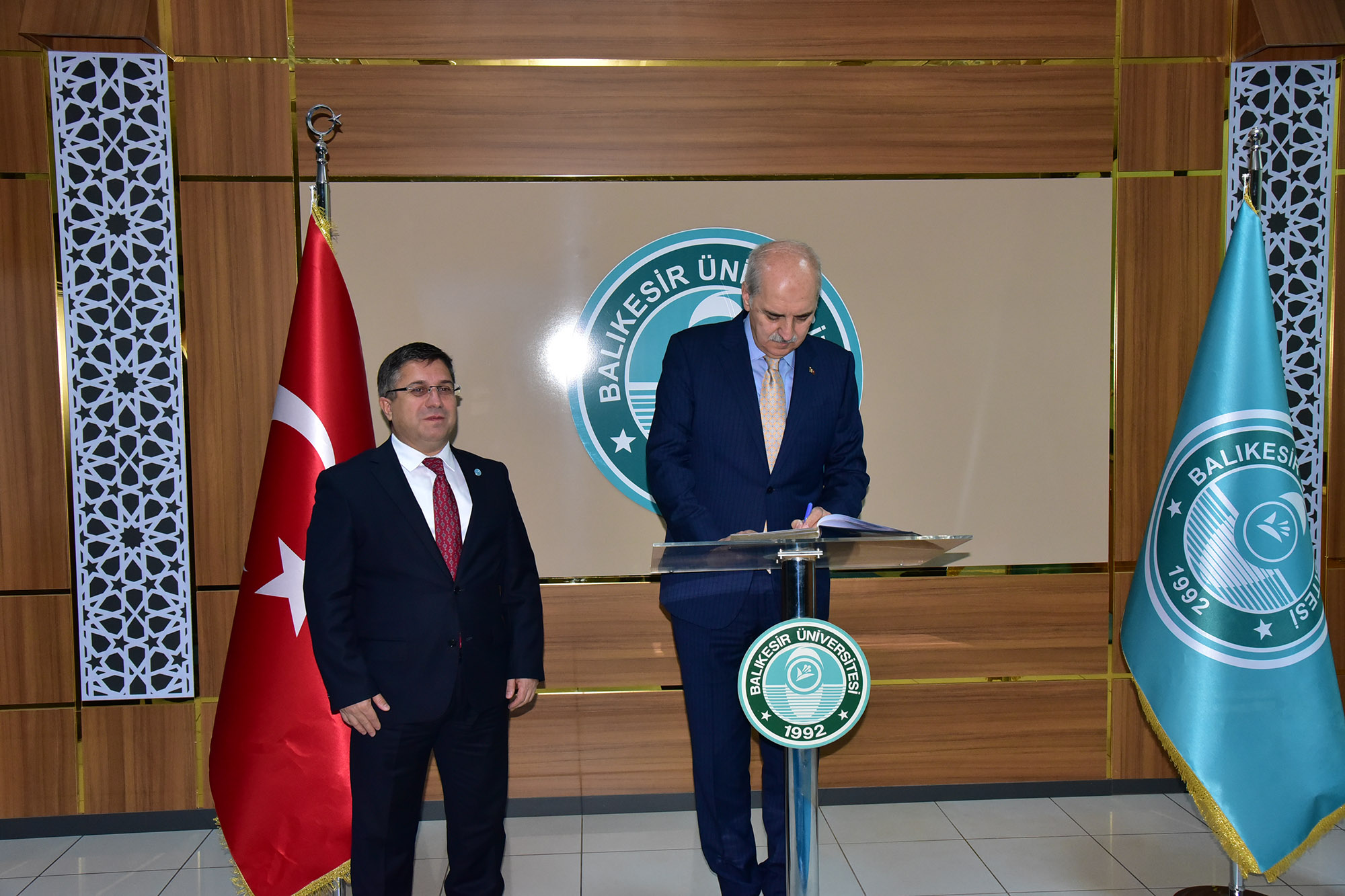 TBMM Başkanı Kurtulmuş, Balıkesir Üniversitesini Ziyaret Etti 5