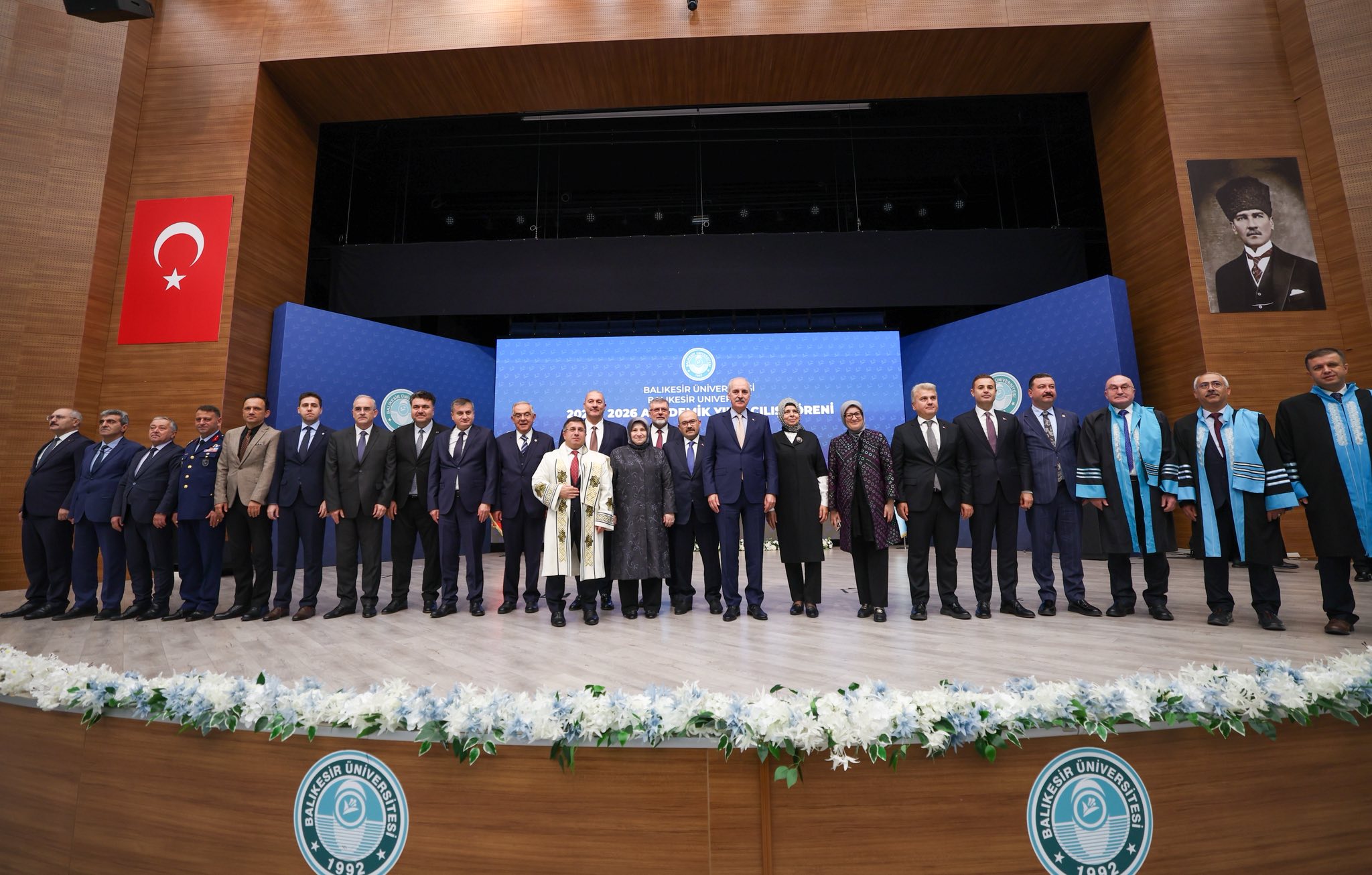 Balıkesir University 2025-2026 Academic Year Opening Ceremony took place with the presence of the Speaker of the Turkish Grand National Assembly (TBMM), Numan KURTULMUŞ 5