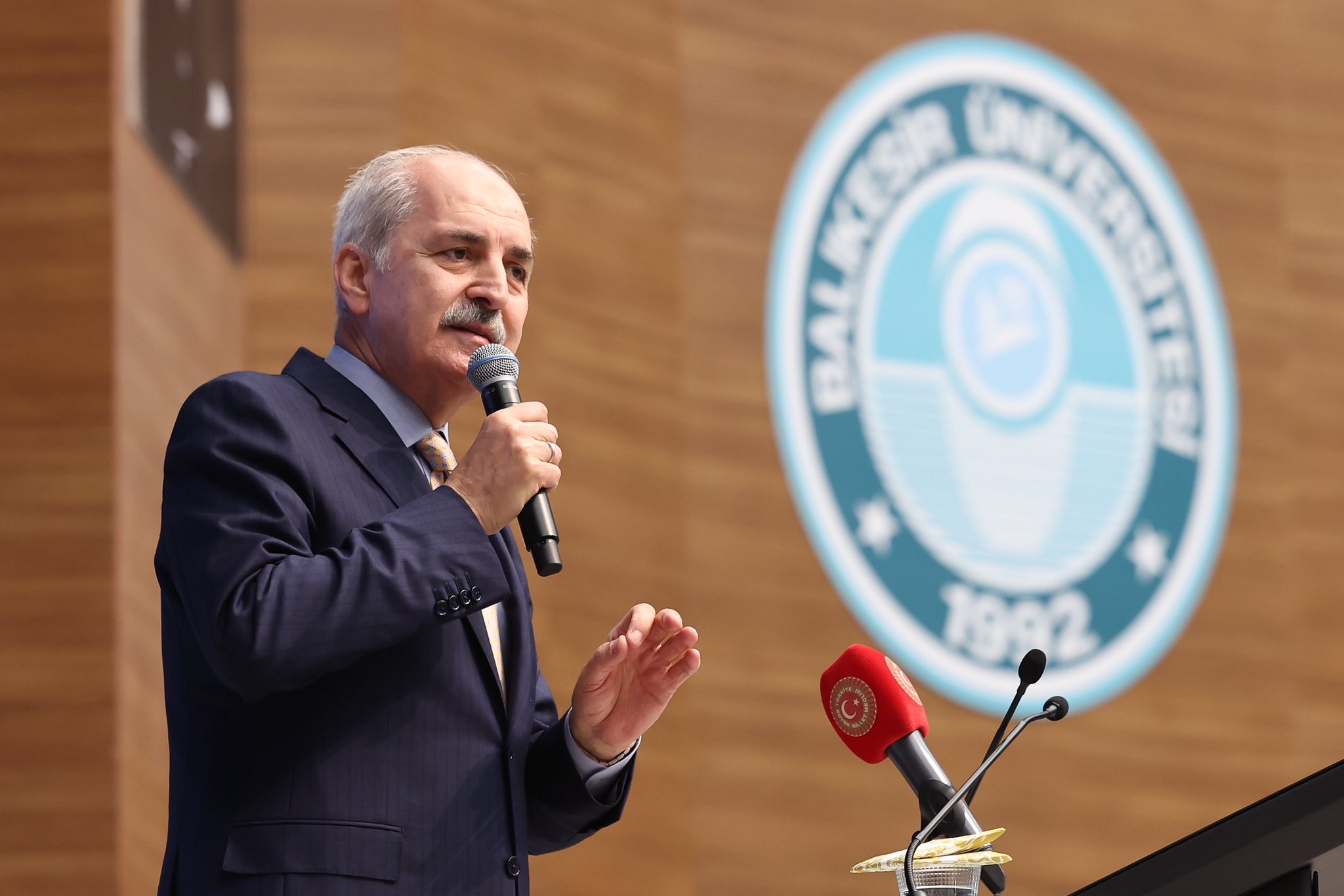 Balıkesir University 2025-2026 Academic Year Opening Ceremony took place with the presence of the Speaker of the Turkish Grand National Assembly (TBMM), Numan KURTULMUŞ 9