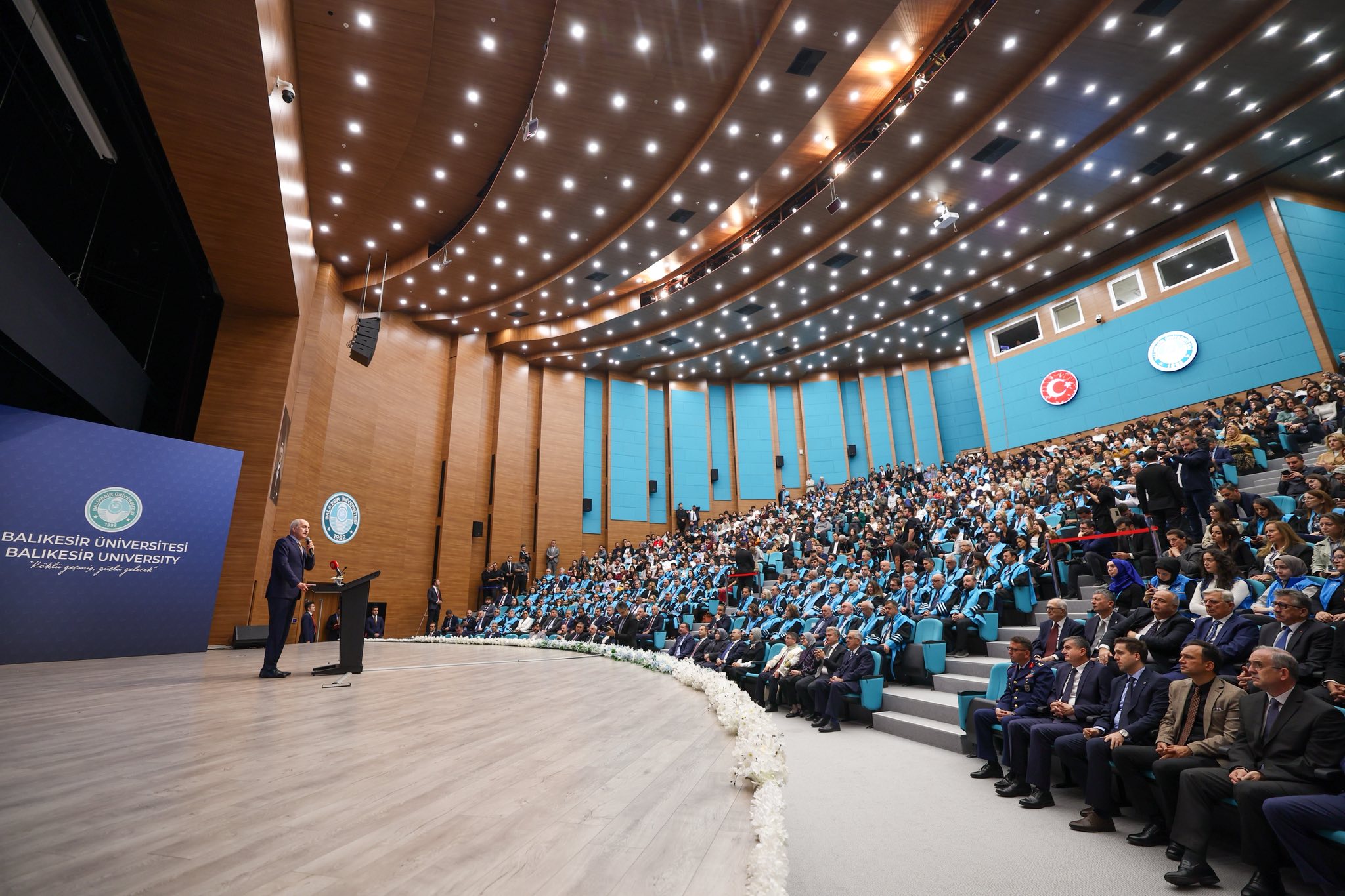Balıkesir University 2025-2026 Academic Year Opening Ceremony took place with the presence of the Speaker of the Turkish Grand National Assembly (TBMM), Numan KURTULMUŞ 10