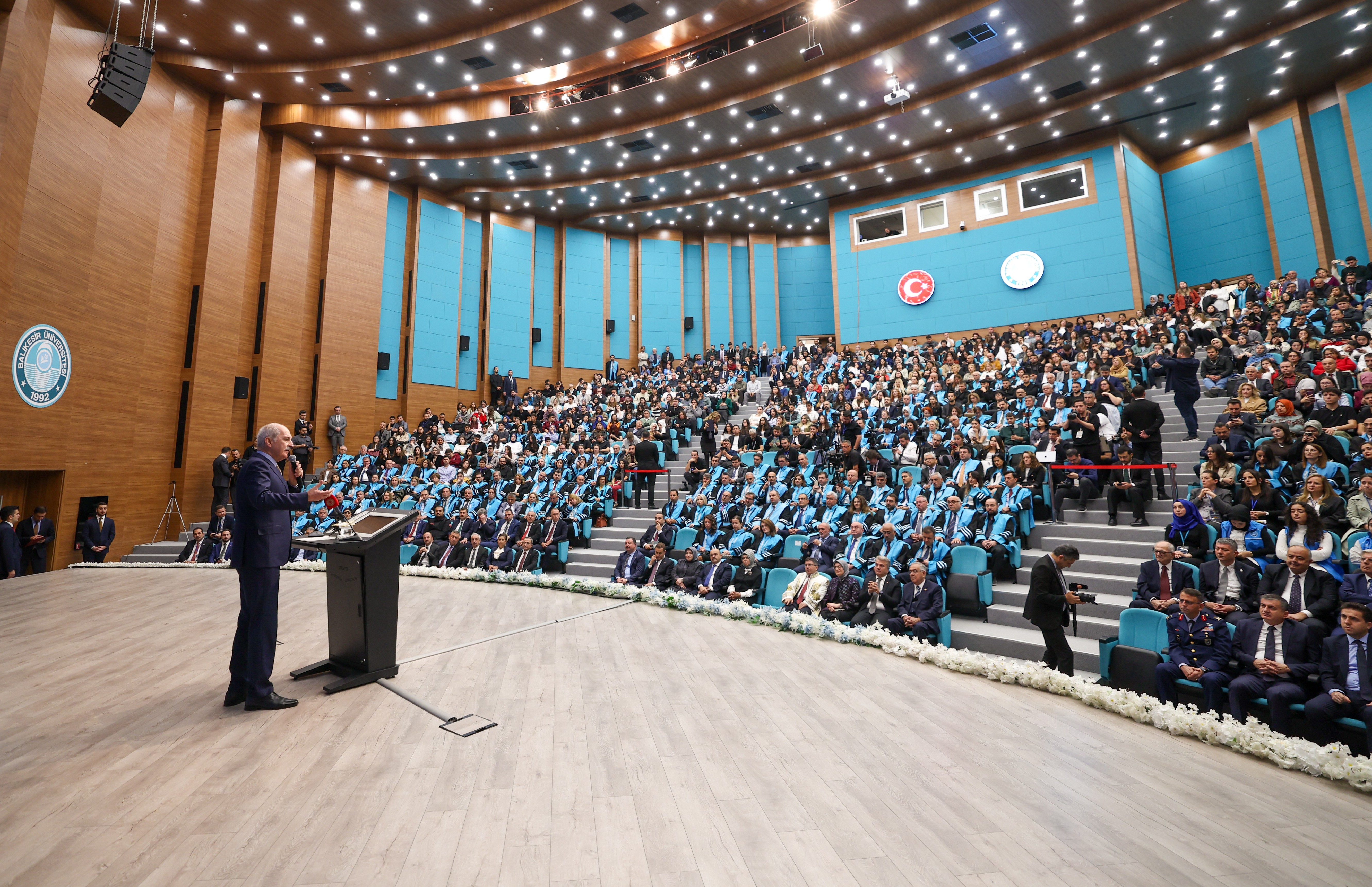 BAÜN de Yeni Akademik Yıl Açılış Töreni, TBMM Başkanı Kurtulmuş un Teşrifleriyle Gerçekleştirildi 3