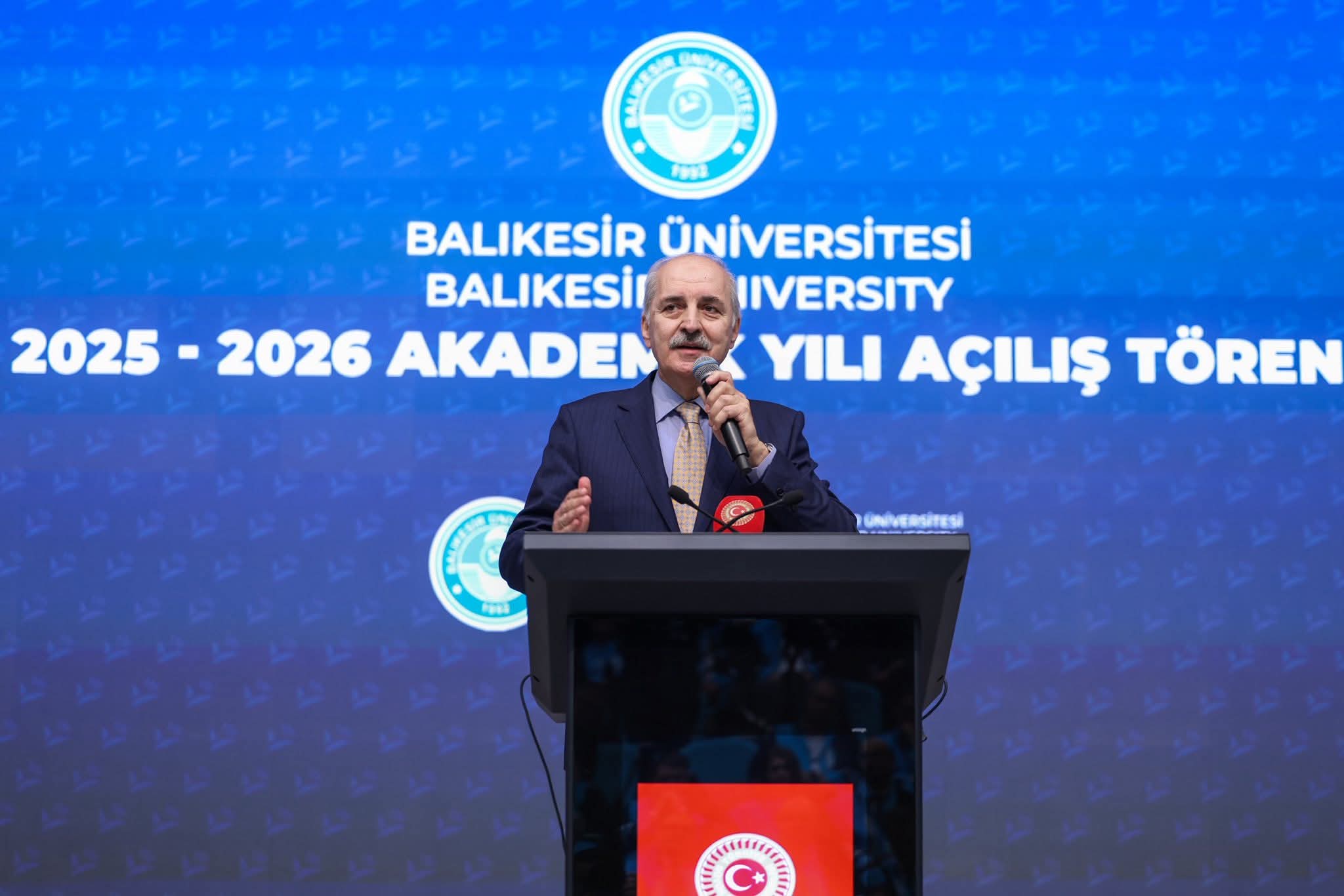 BAÜN’de Yeni Akademik Yıl Açılış Töreni, TBMM Başkanı Numan Kurtulmuş’un Teşrifleriyle Gerçekleştirildi 7