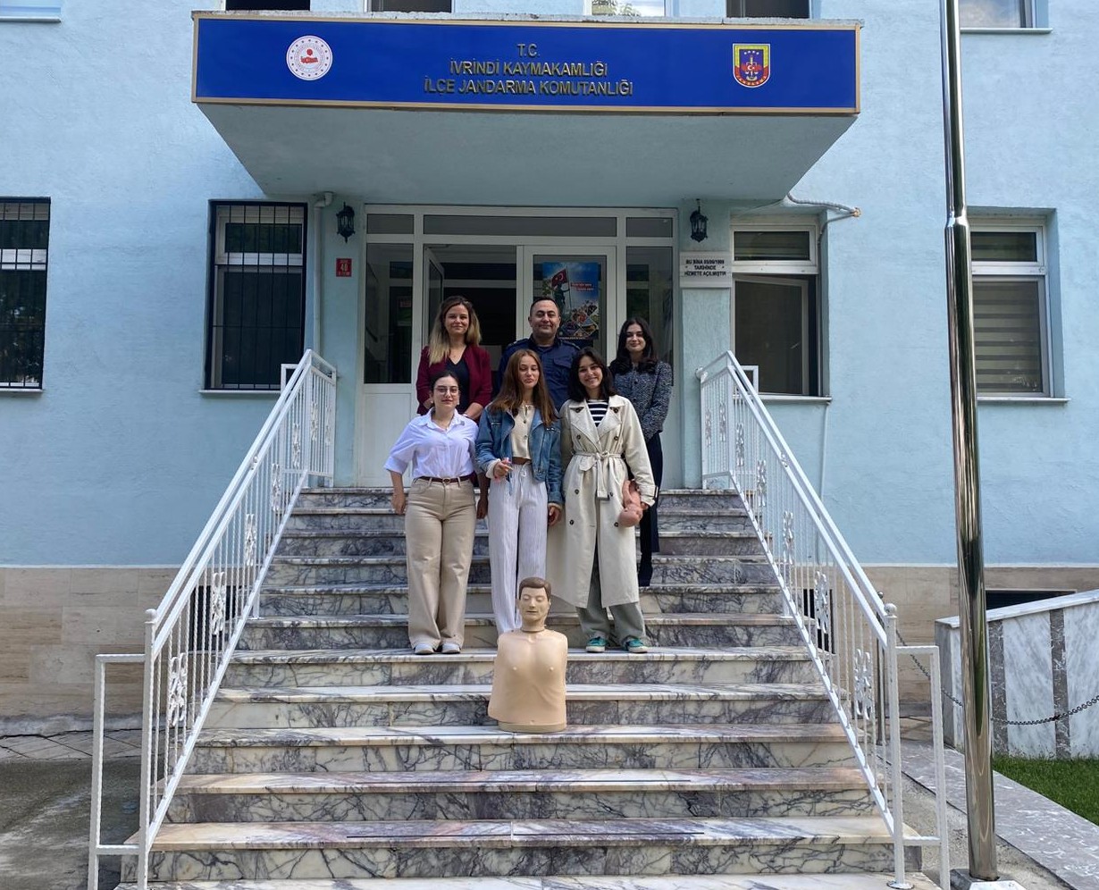 BAÜN İvrindi Sağlık Hizmetleri MYO’dan Jandarma Komutanlığı ve Gençlik ve  Spor Müdürlüğü Personeline “Temel İlk Yardım Eğitimi” 3