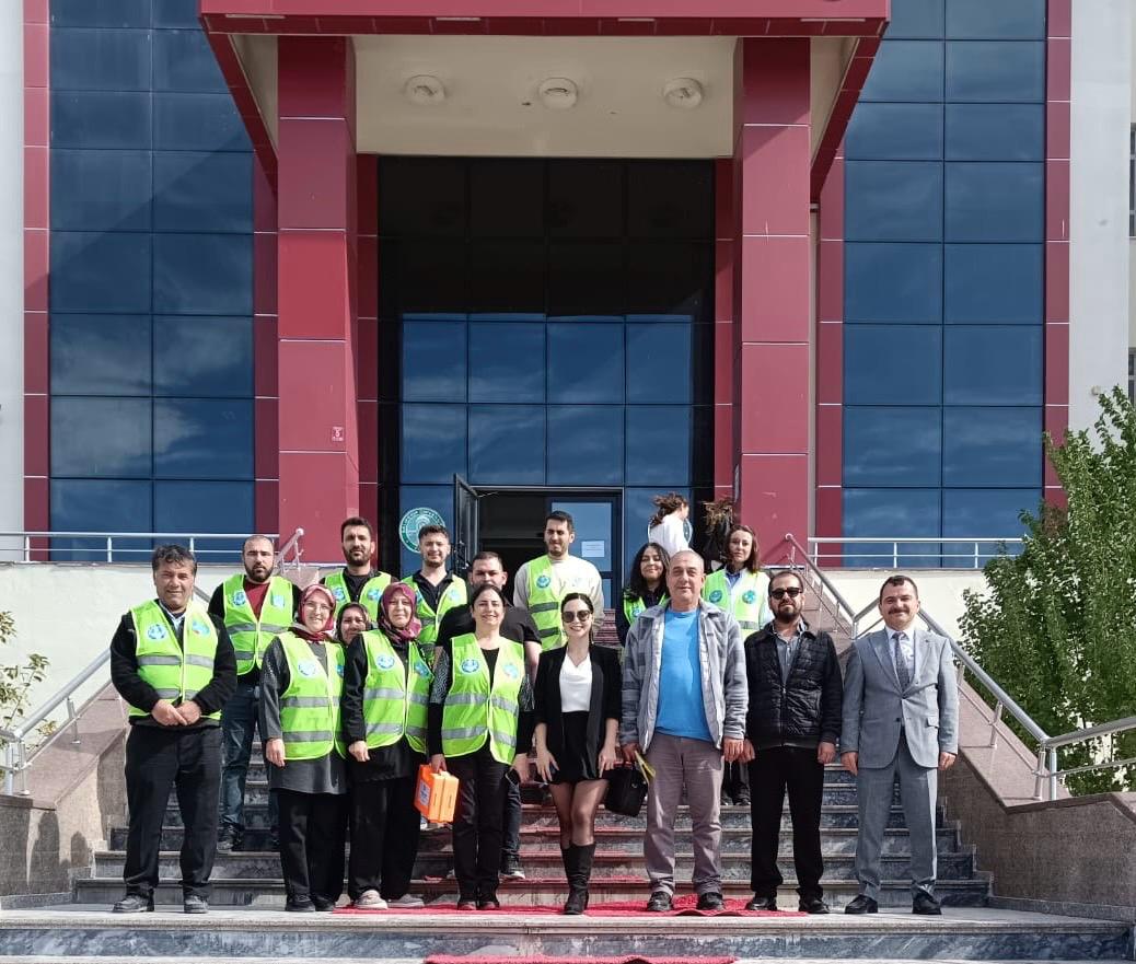 Earthquake, First Aid, and Fire Drills Were Held at Our Faculty