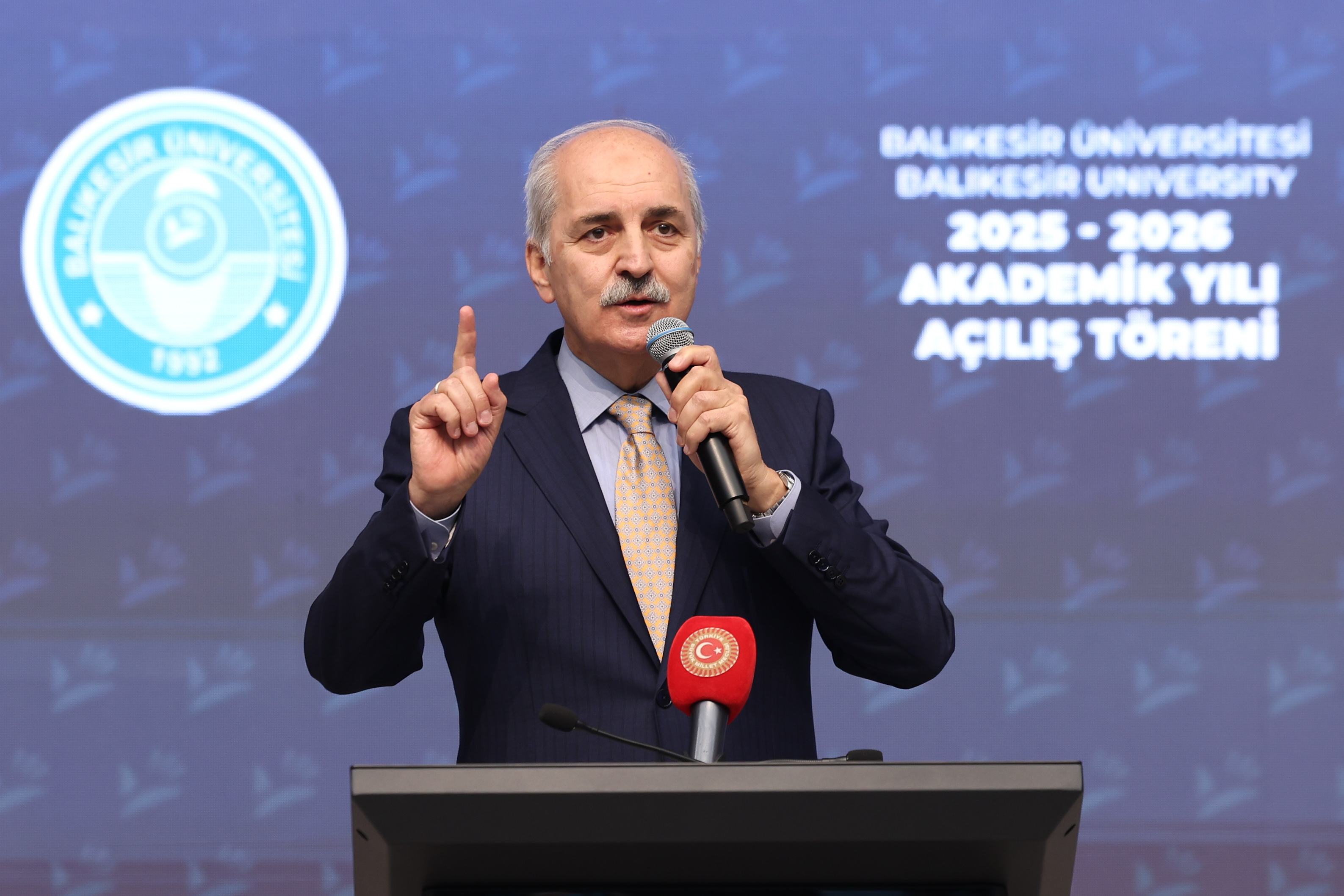 Speaker of the Grand National Assembly Kurtulmuş Visits Balıkesir University 8