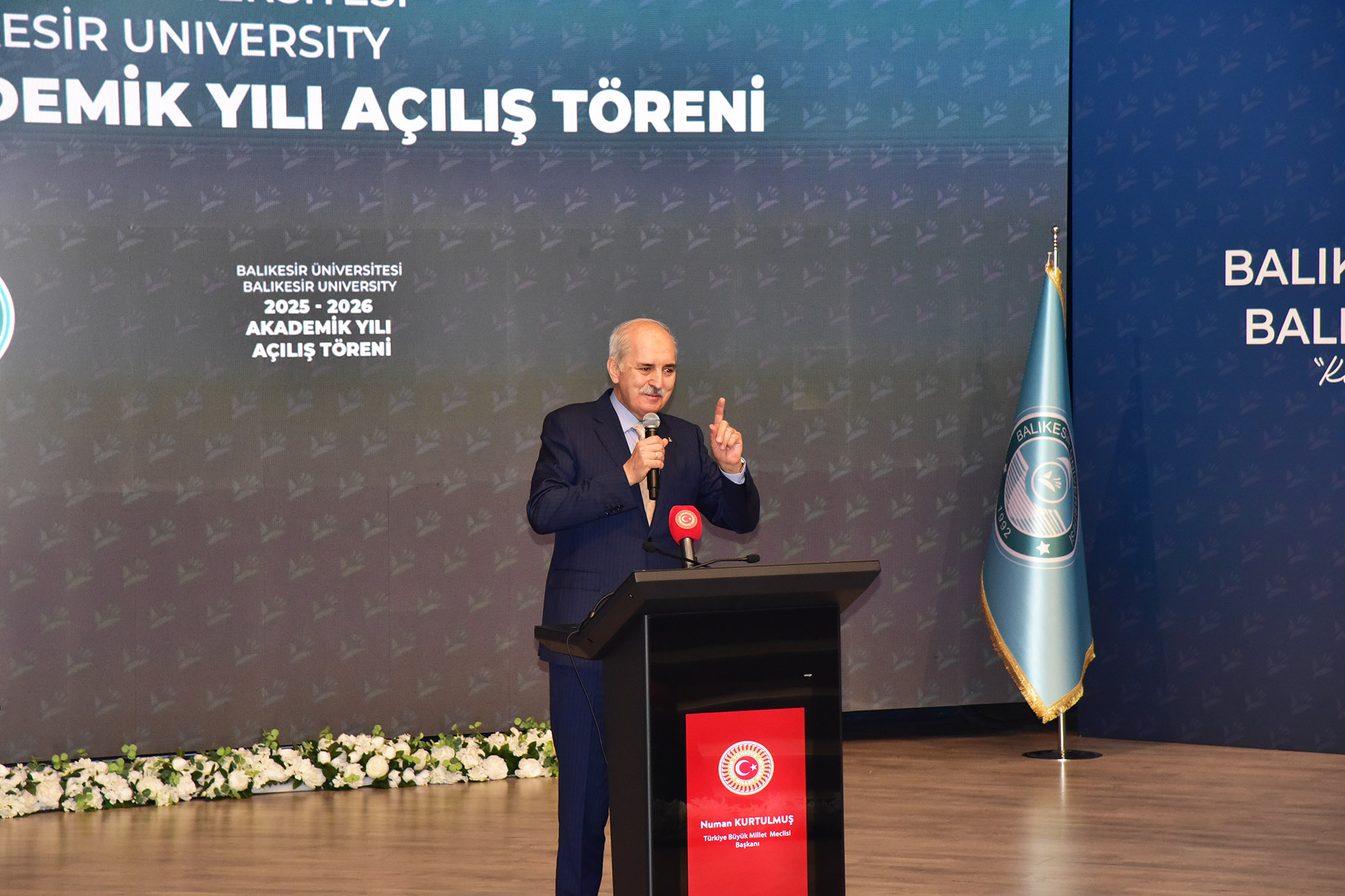 Speaker of the Grand National Assembly Kurtulmuş Visits Balıkesir University 9