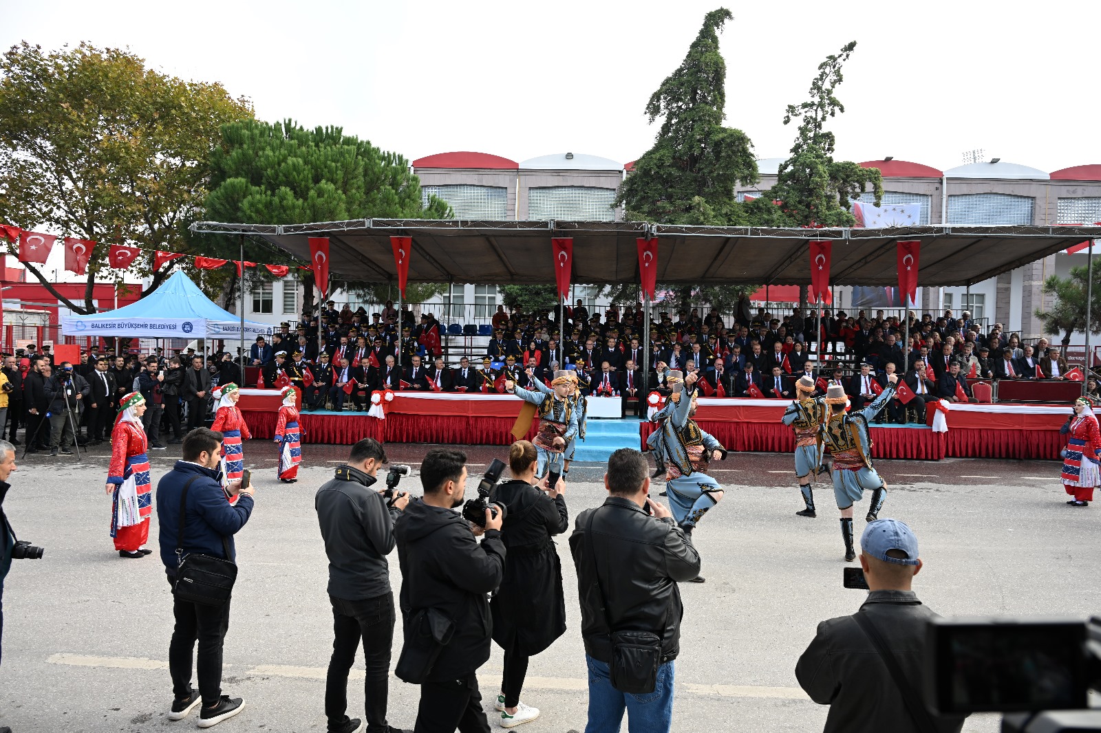 Rektör Oğurlu, 29 Ekim Cumhuriyet Bayramı Kutlama Programına Katıldı  2