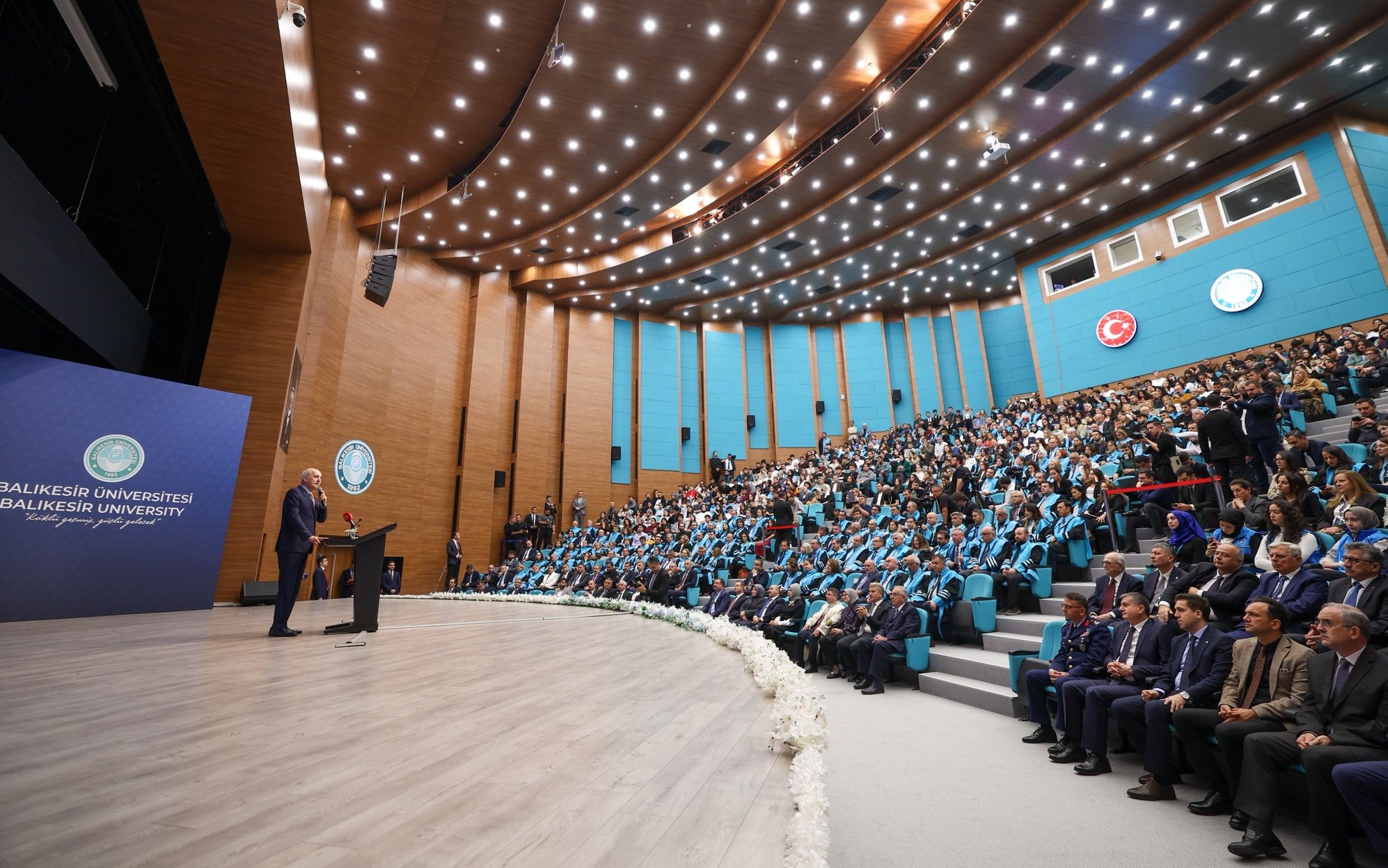 Baun' de Yeni Akademik Yıl Açılış Töreni, TBMM Başkanı Kurtulmuş' un Teşrifleriyle Geçekleştirildi 1