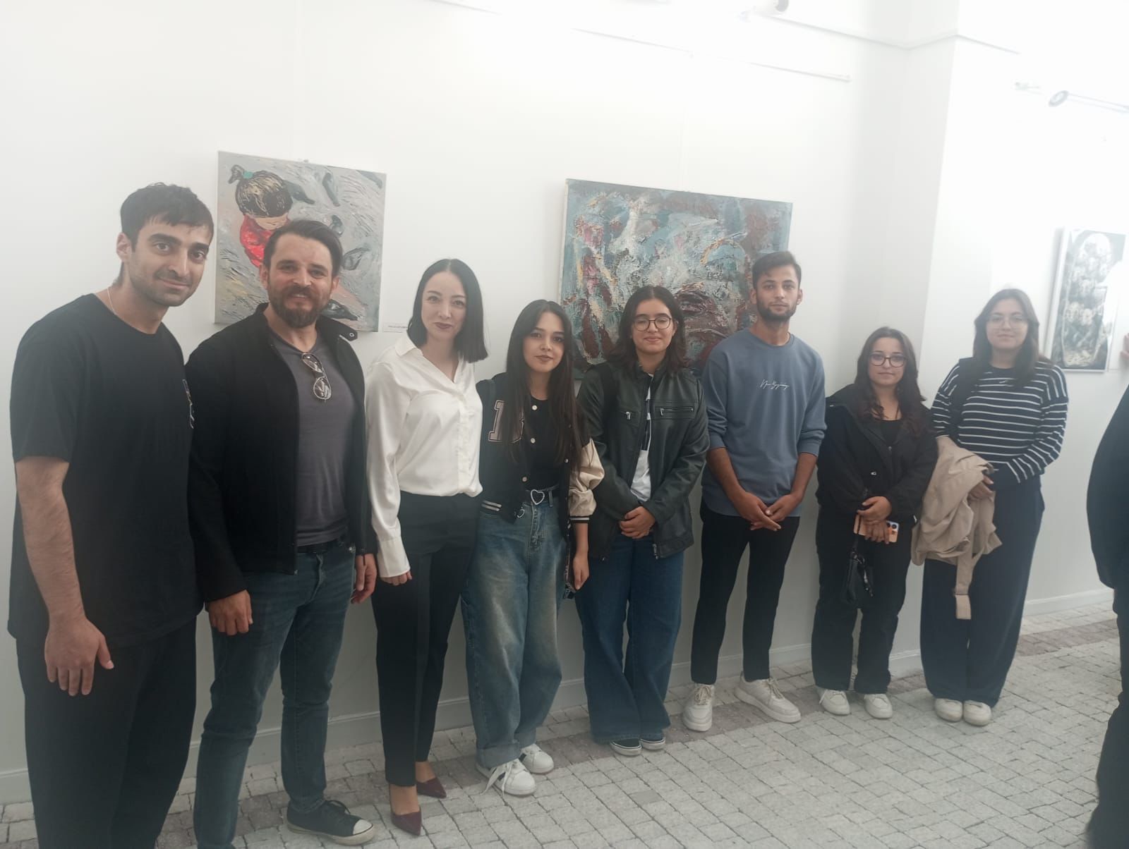 Balıkesir University Nursing Students Participated in the "100+2 Intercity Group Exhibition" 3