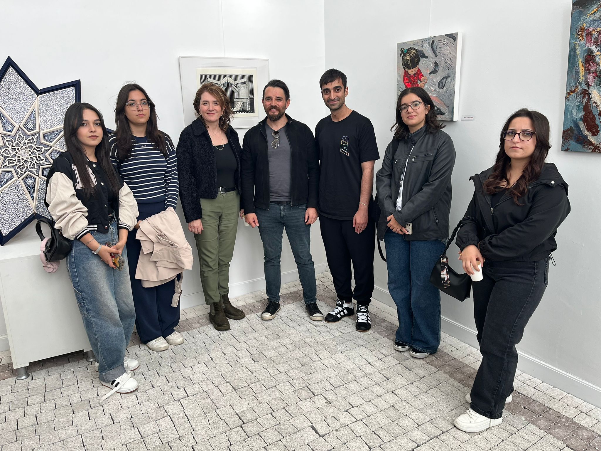 Balıkesir University Nursing Students Participated in the "100+2 Intercity Group Exhibition" 2