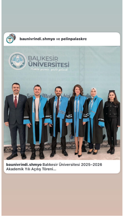 Balıkesir Üniversitesi 2025-2026 Akademik Yılı Açılış Töreni 1