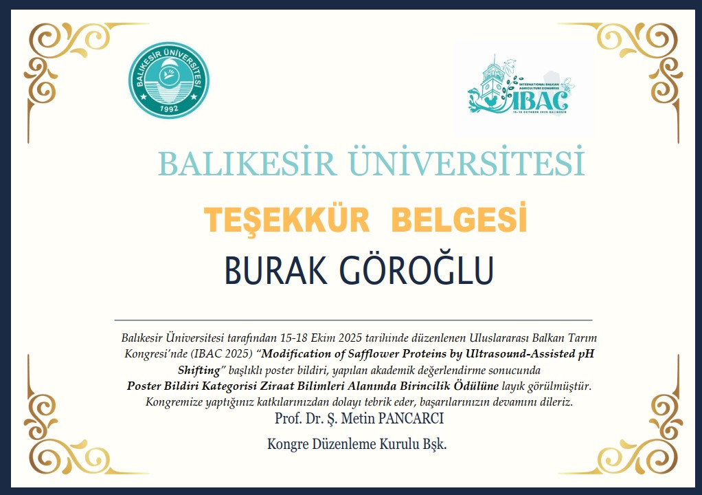 Bölümümüzün IBAC 2025'de büyük başarısı 1
