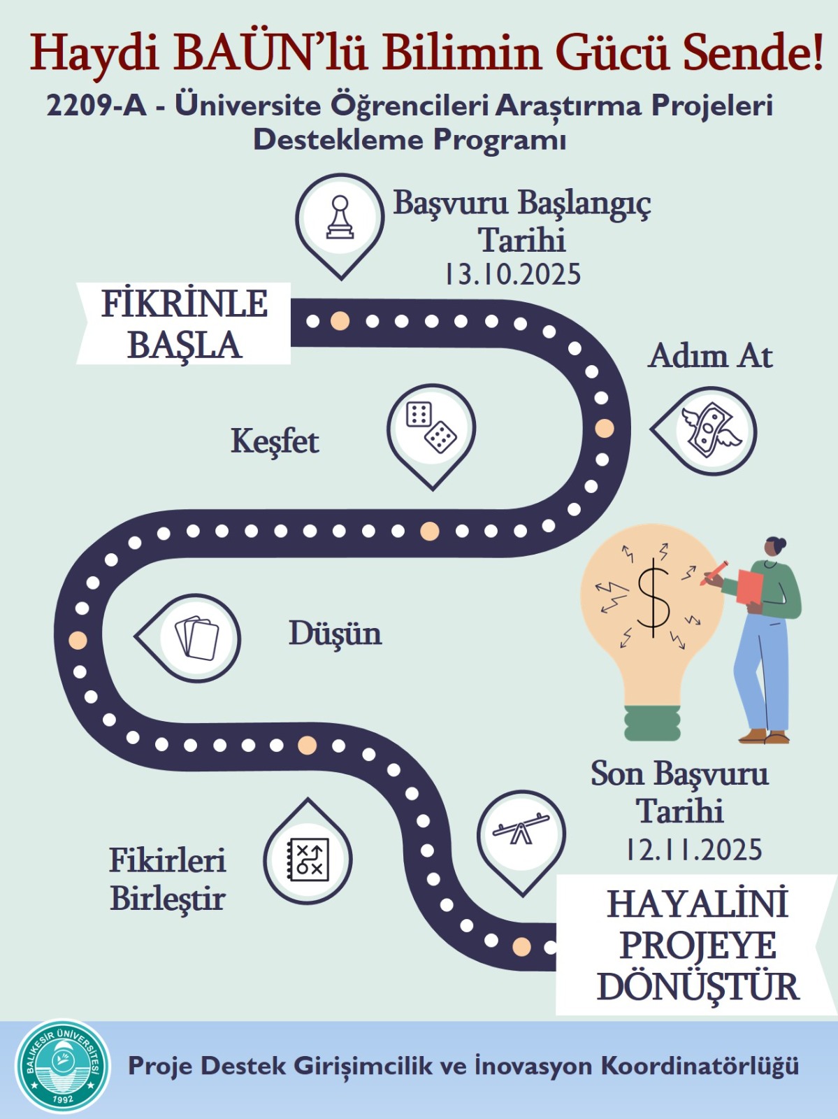 2209-A Üniversite Öğrencileri Araştırma Projeleri Destekleme Programı (Son Başvuru Tarihi 12.11.2025) 1