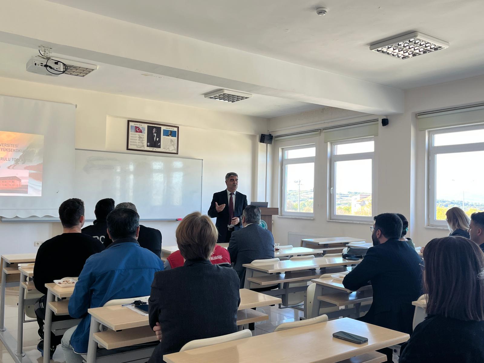 Savaştepe Meslek Yüksekokulu Akademik Danışma Kurulu Toplantısı Gerçekleştirildi. 2