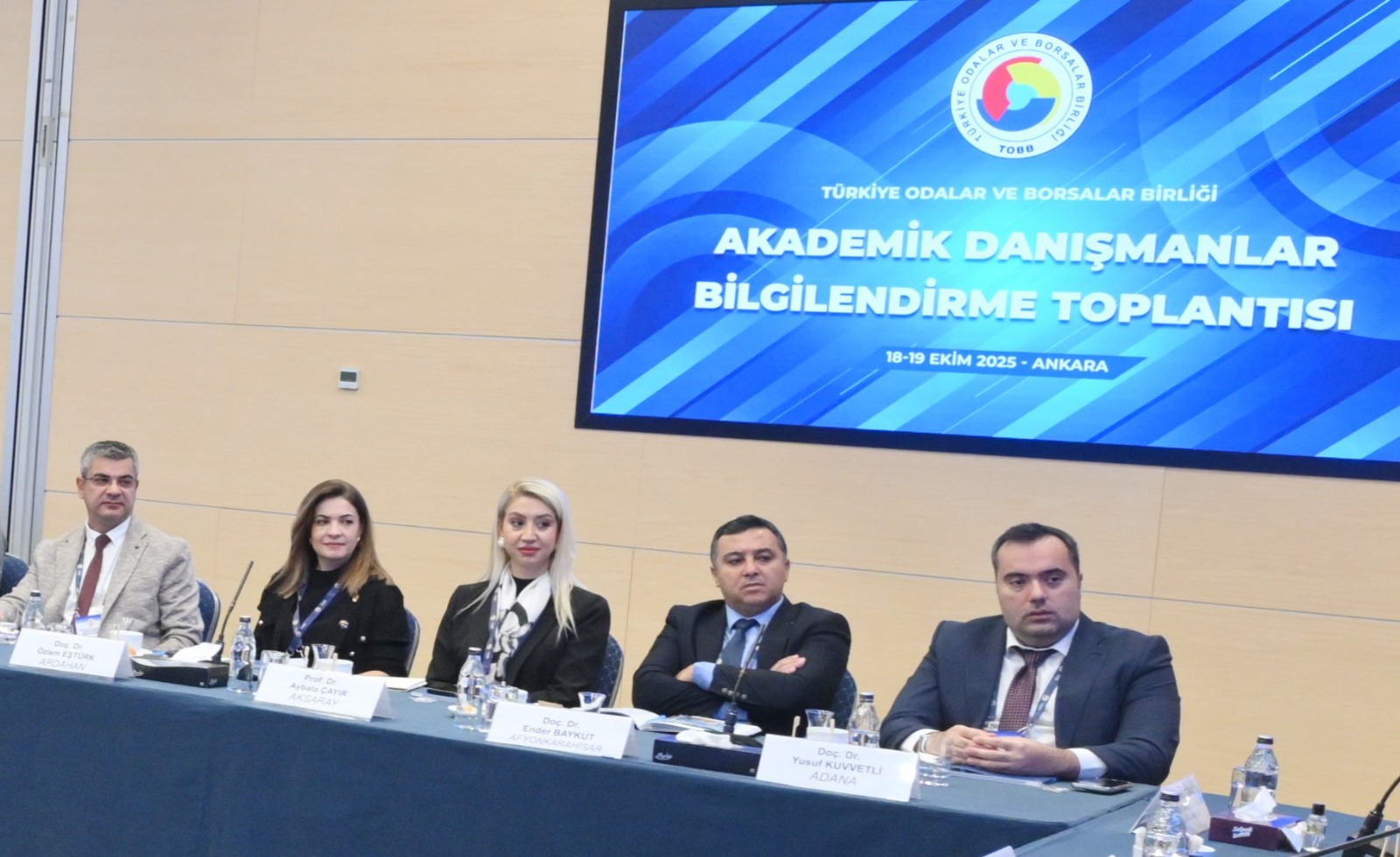 BAÜN İİBF Dekanı Prof. Dr. Suat Kara’ya TOBB Akademik Danışmanlığı Görevi 2