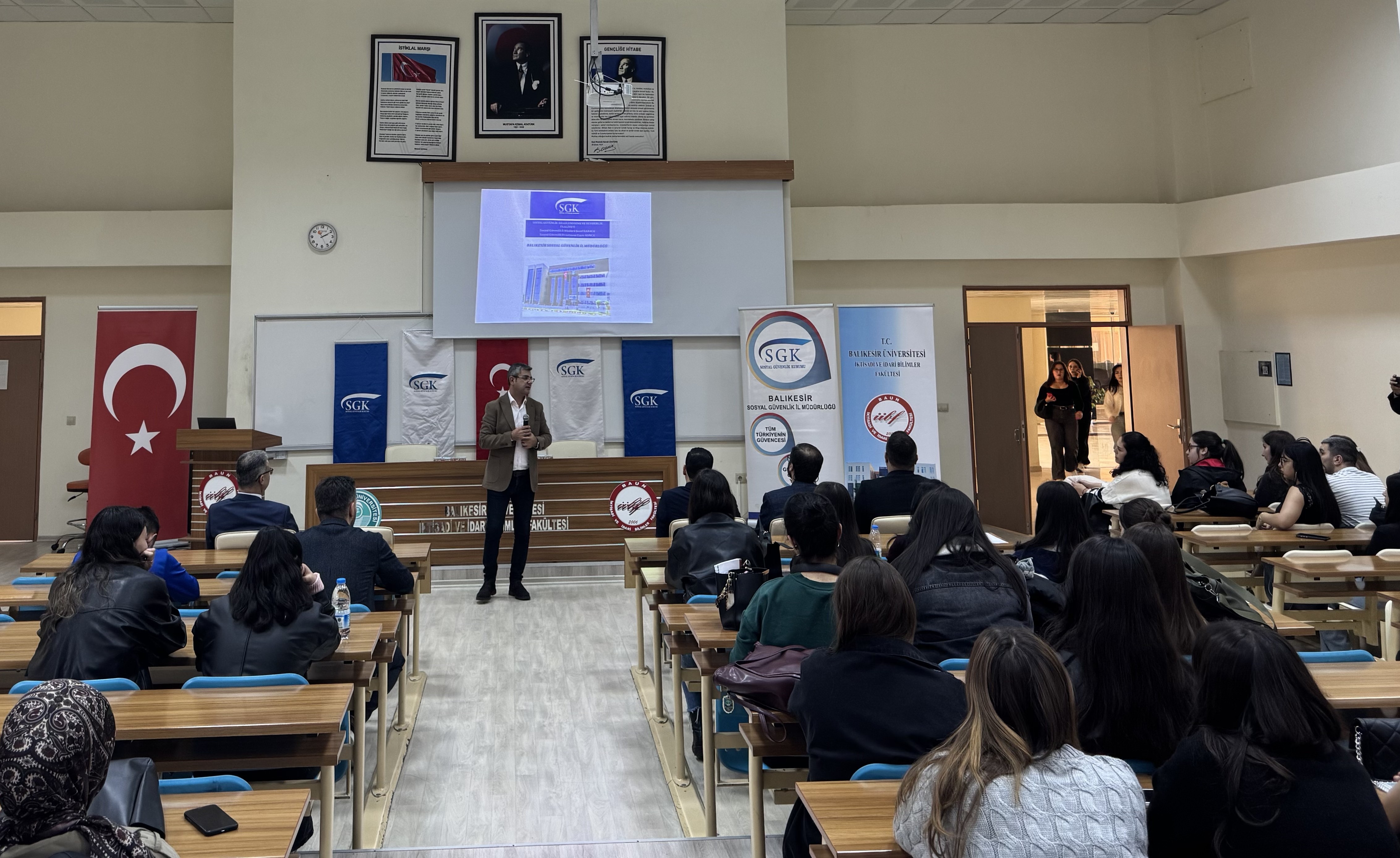 BAÜN İİBF’de Sosyal Güvenlik Farkındalığı ve Kariyer Söyleşisi 2