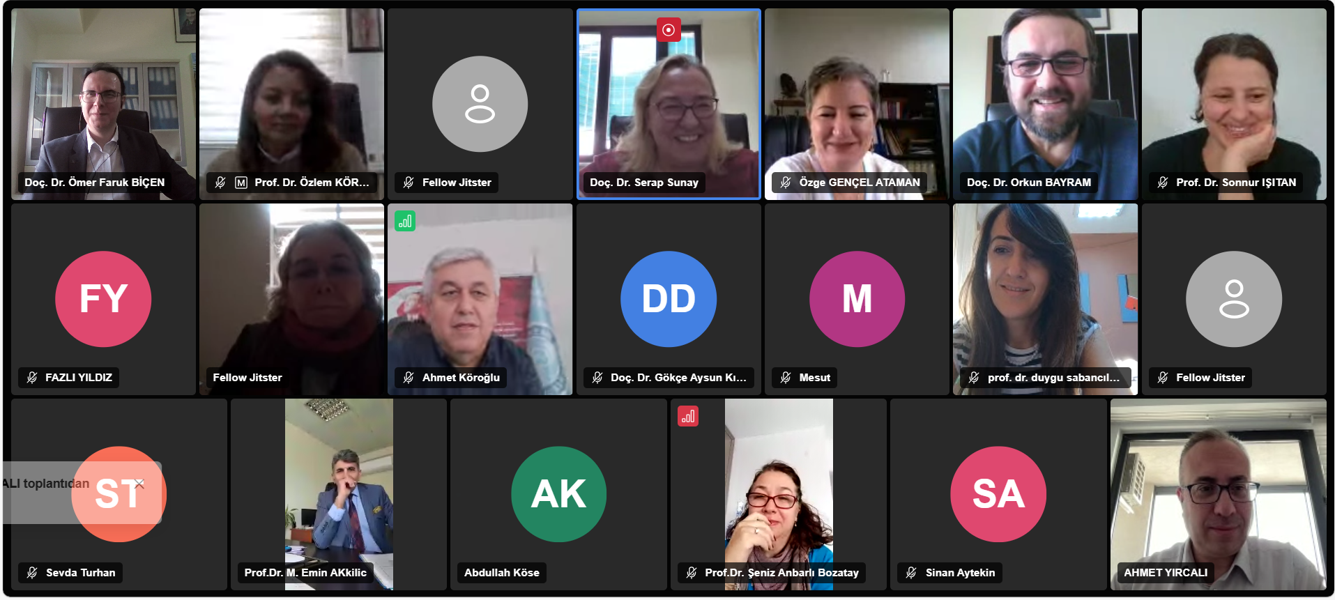 The First Meeting of Institute's Advisory Board Was Held 1