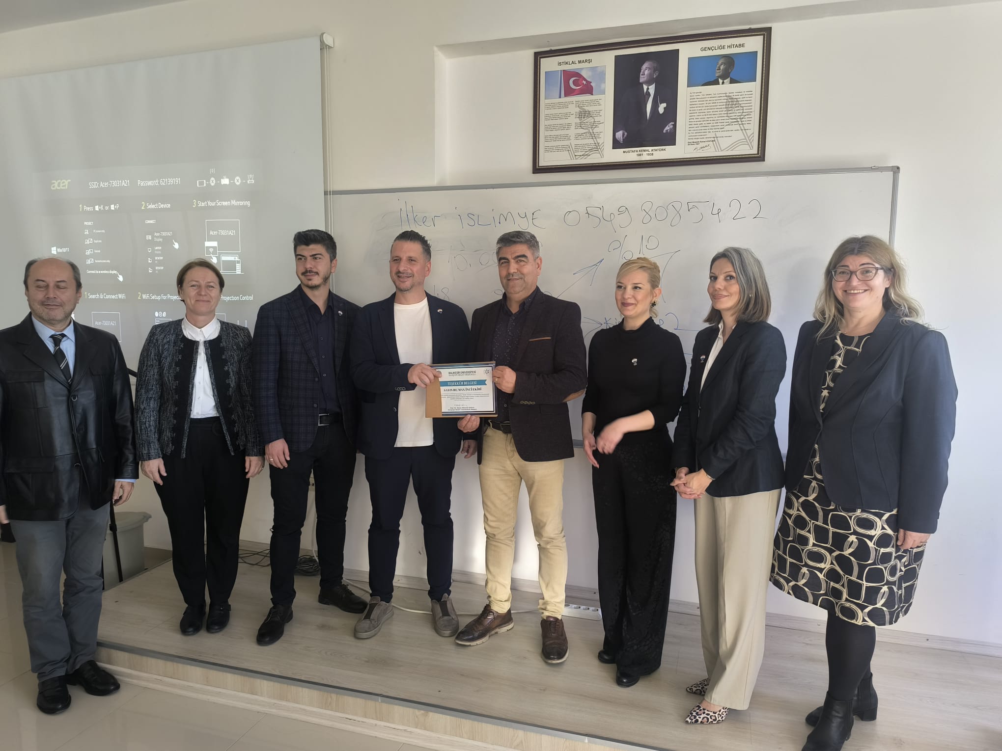 Meslek Yüksekokulumuzda Emlak Yönetimi ve Gayrimenkul Danışmanlığı Semineri Gerçekleşti.