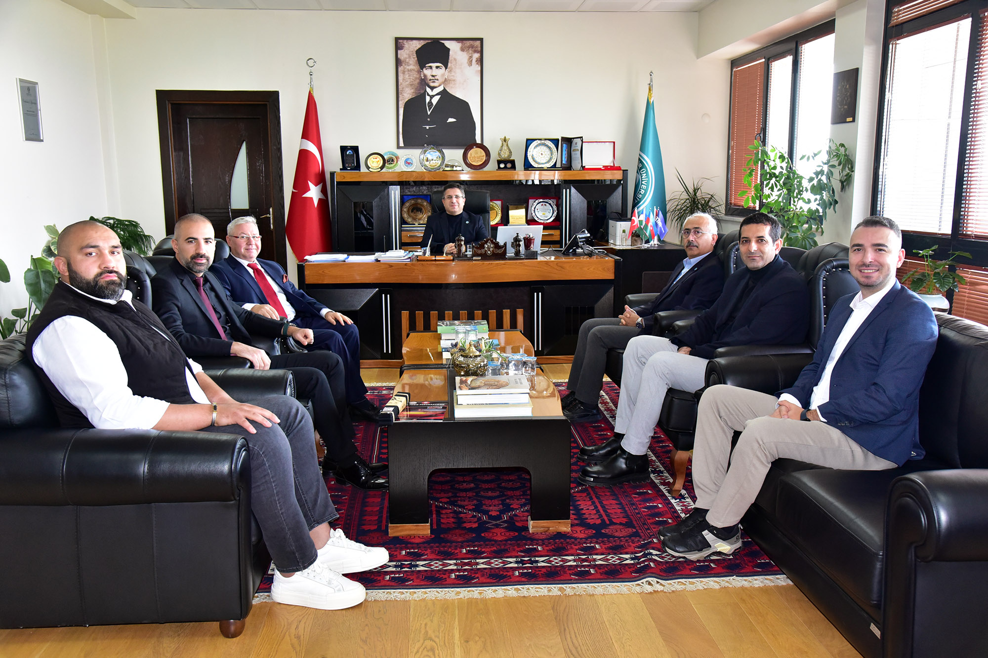 Balıkesir Üniversitesi Spor Bilimleri Fakültesi, Üç Akreditasyon Belgesini Rektör Oğurlu’ya Takdim Etti 2