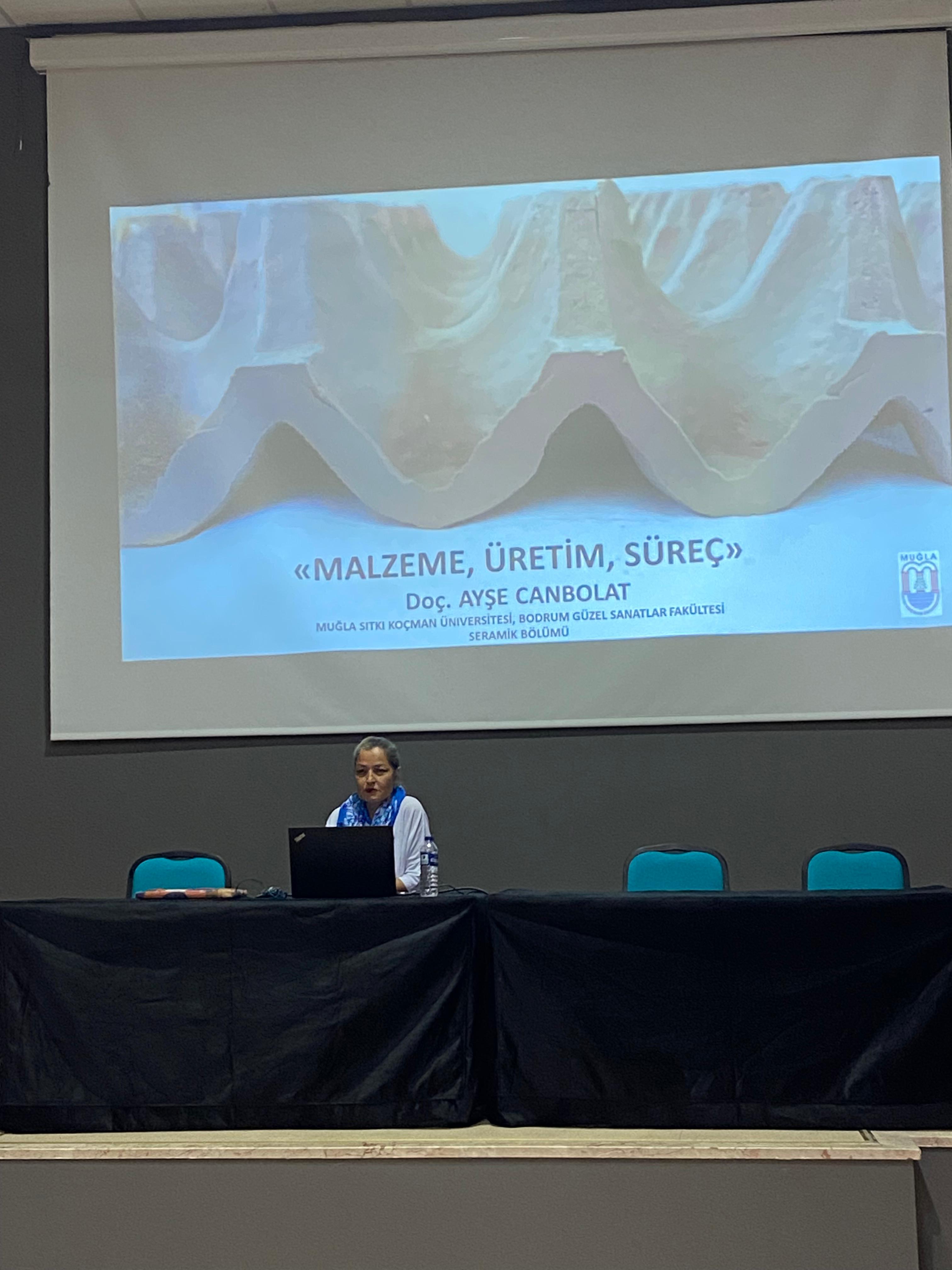 “Material, Production, Process” Talk Held at the Faculty of Fine Arts 3