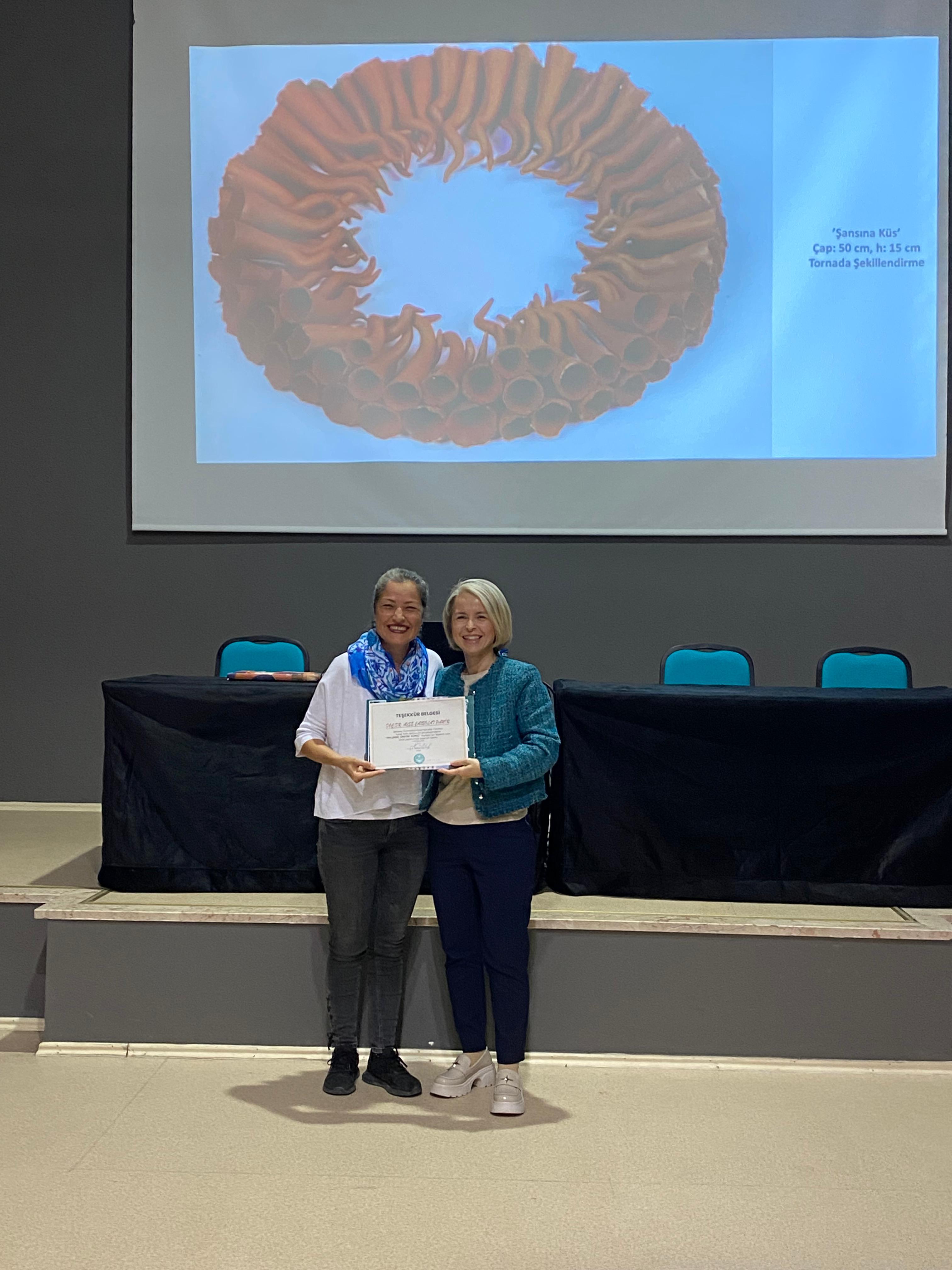 “Material, Production, Process” Talk Held at the Faculty of Fine Arts 1