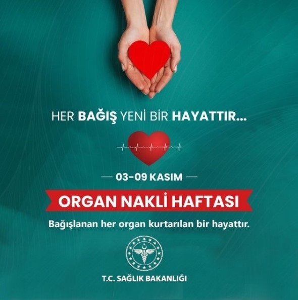 3-9 Kasım Organ Bağışı Haftası