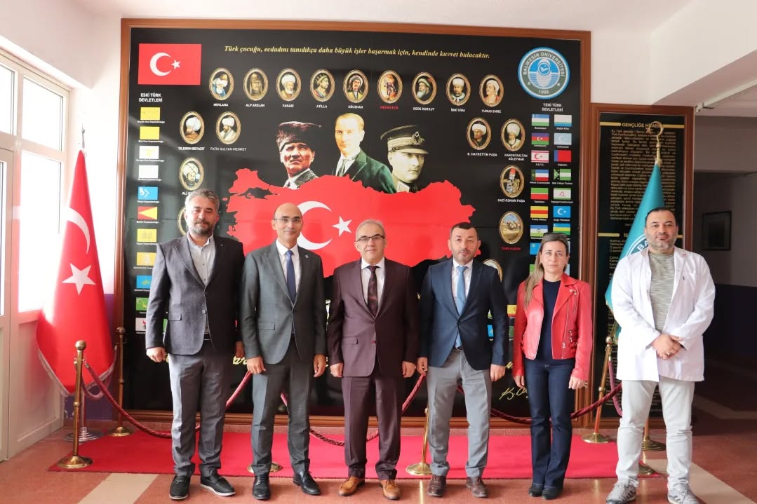 The District Director of National Education for Edremit, Mr. Ramazan ESMEN, and Branch Manager, Mr. Hürrem TANRIVERDİ, visited our Vocational School 2