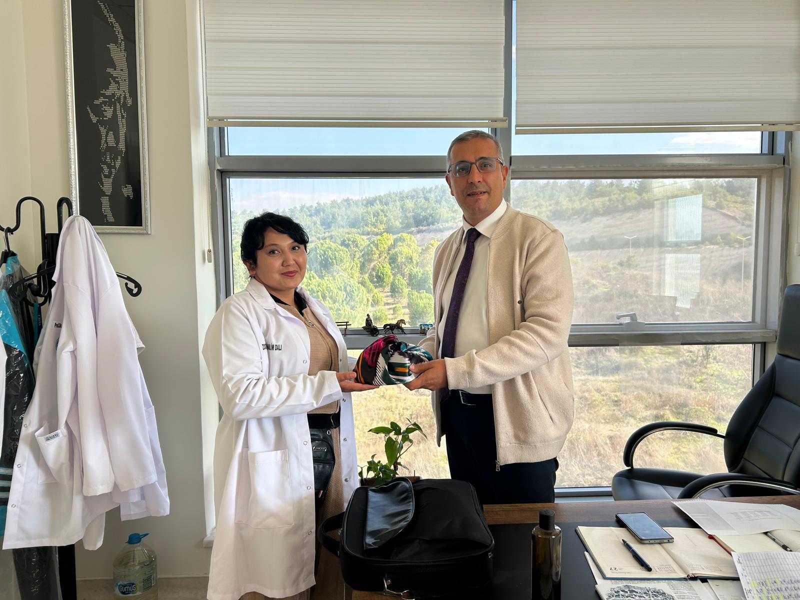 Academic Visit to Our Faculty from the Yizzakh Polytechnic Institute of Uzbekistan 3