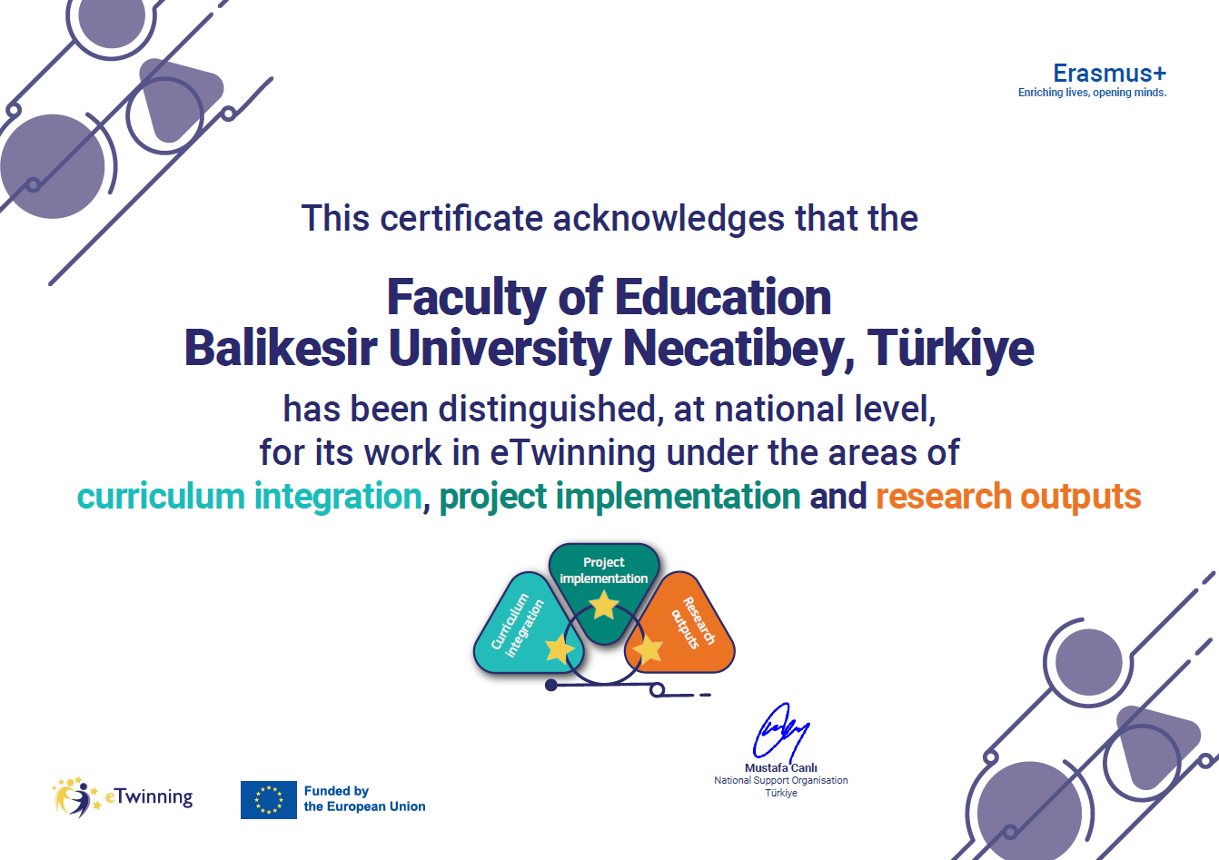 Balıkesir Üniversitesi, eTwinning ITE Alanında Üst Üste 3. Kez Zirvede 2